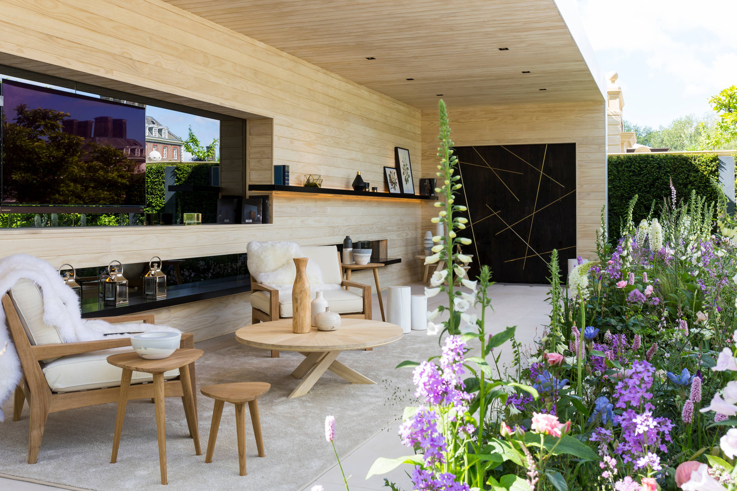 Выставка в Челси: Умный сад в скандинавском стиле