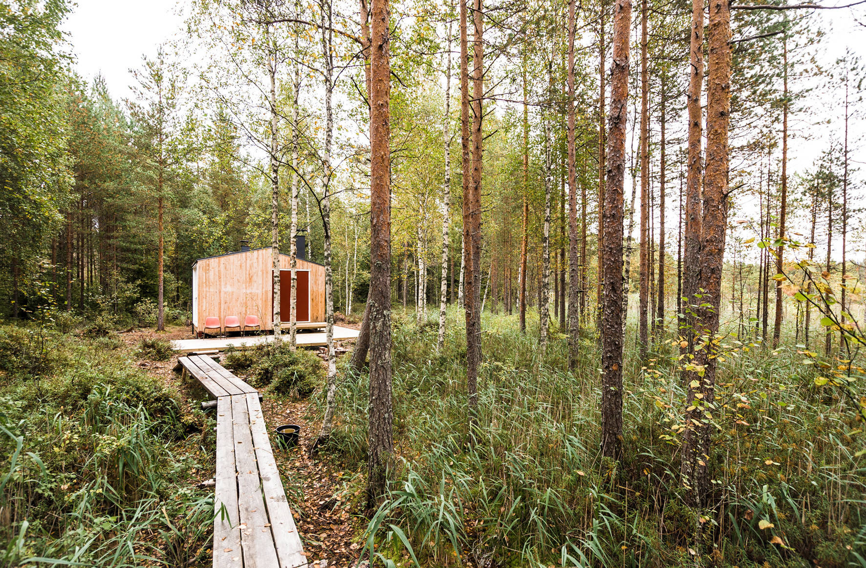 Houzz Финляндия: Деревянный мини-дом своими руками