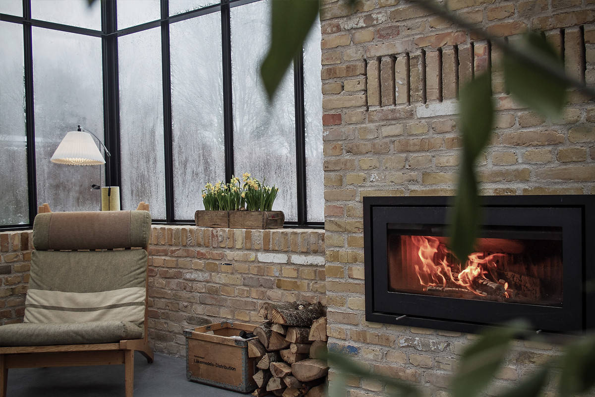 Houzz Дания: Гостиная за стеклом