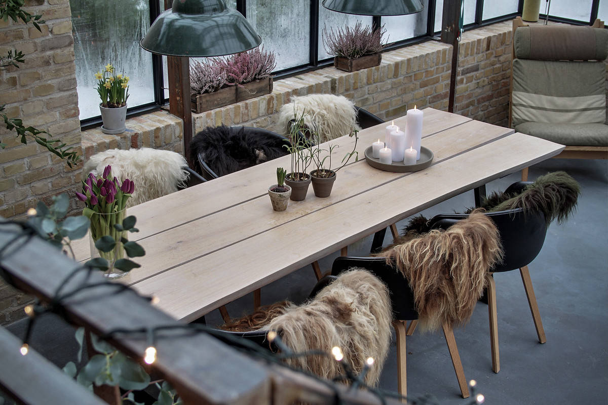 Houzz Дания: Гостиная за стеклом