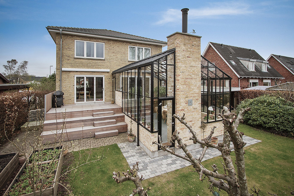 Houzz Дания: Гостиная за стеклом