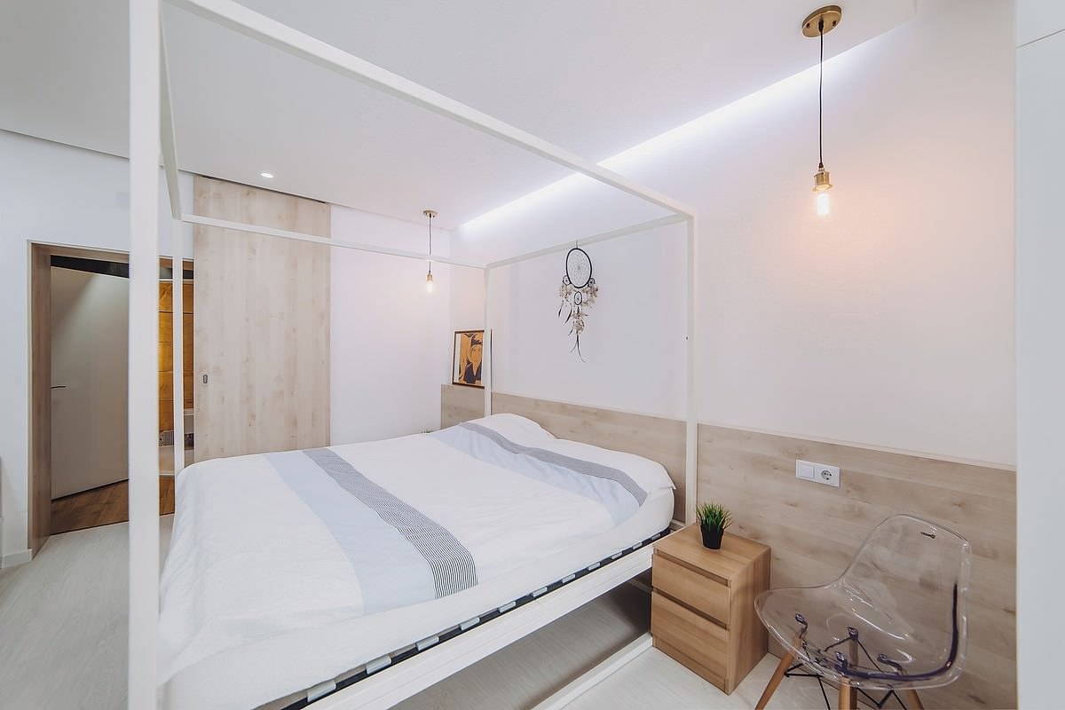 Houzz тур: Яркий лофт для холостяка в Магнитогорске