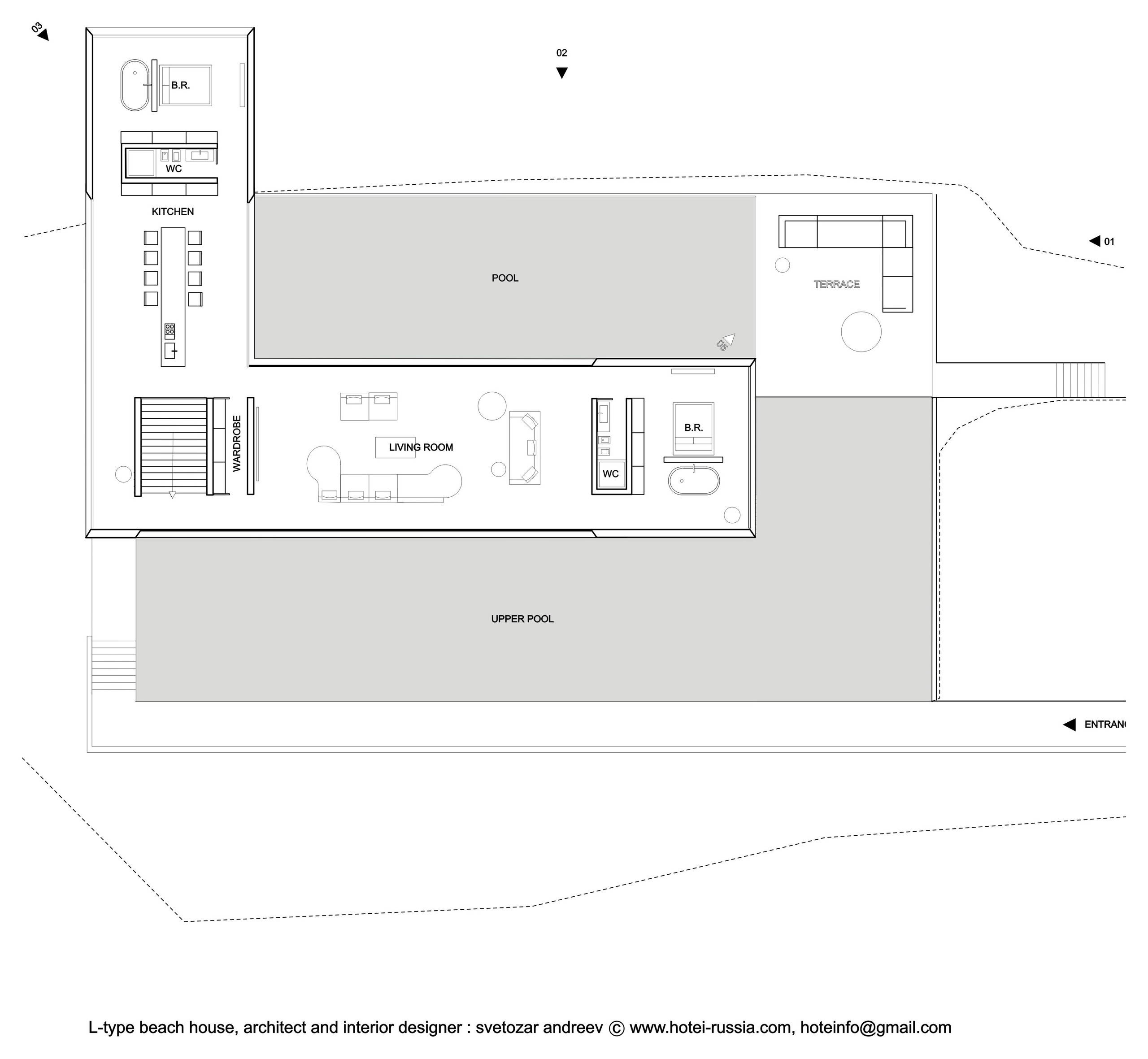 Houzz Кипр: Минималистичная вилла для жизни на Средиземном море
