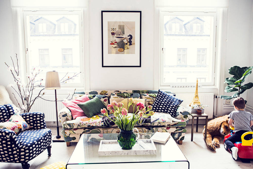 Houzz Швеция: Уникальная атмосфера в доме в Васастане