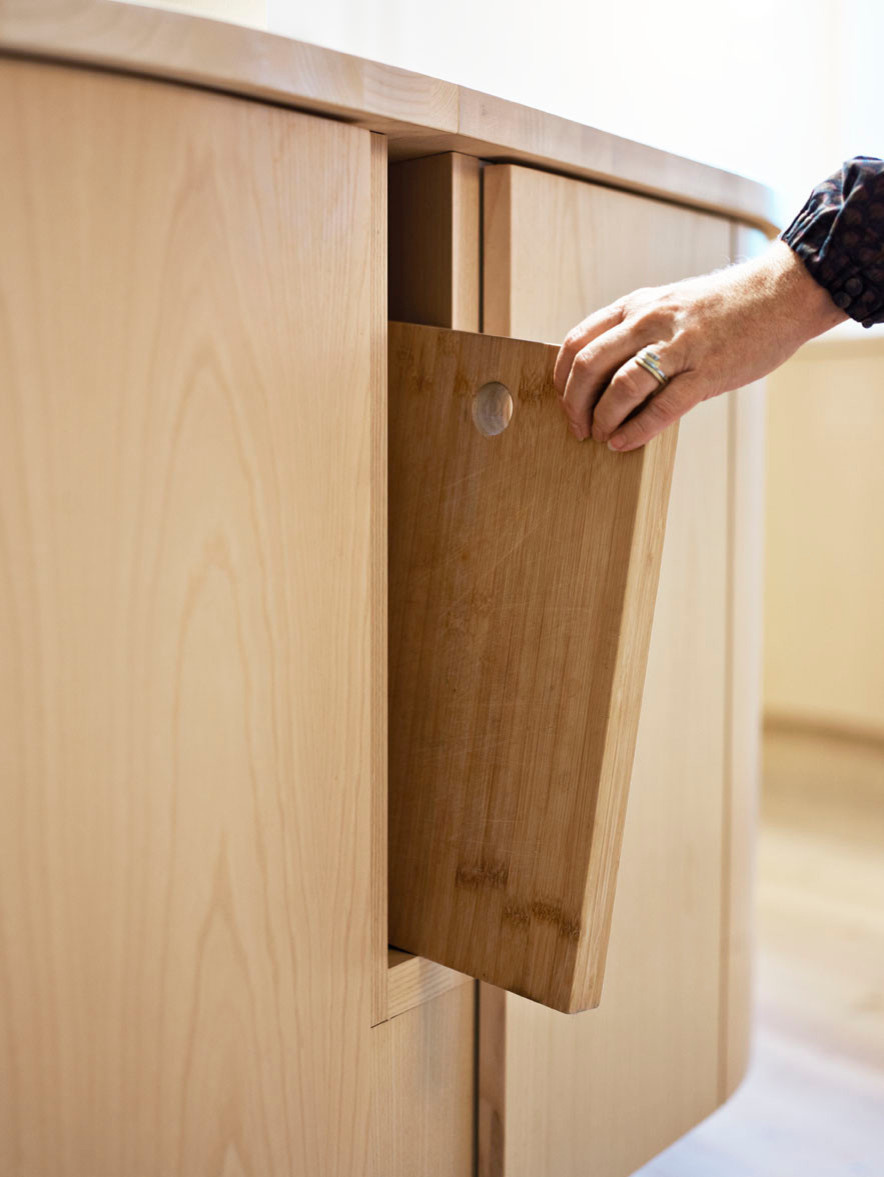 Проект недели: Кухня с закругленными фасадами