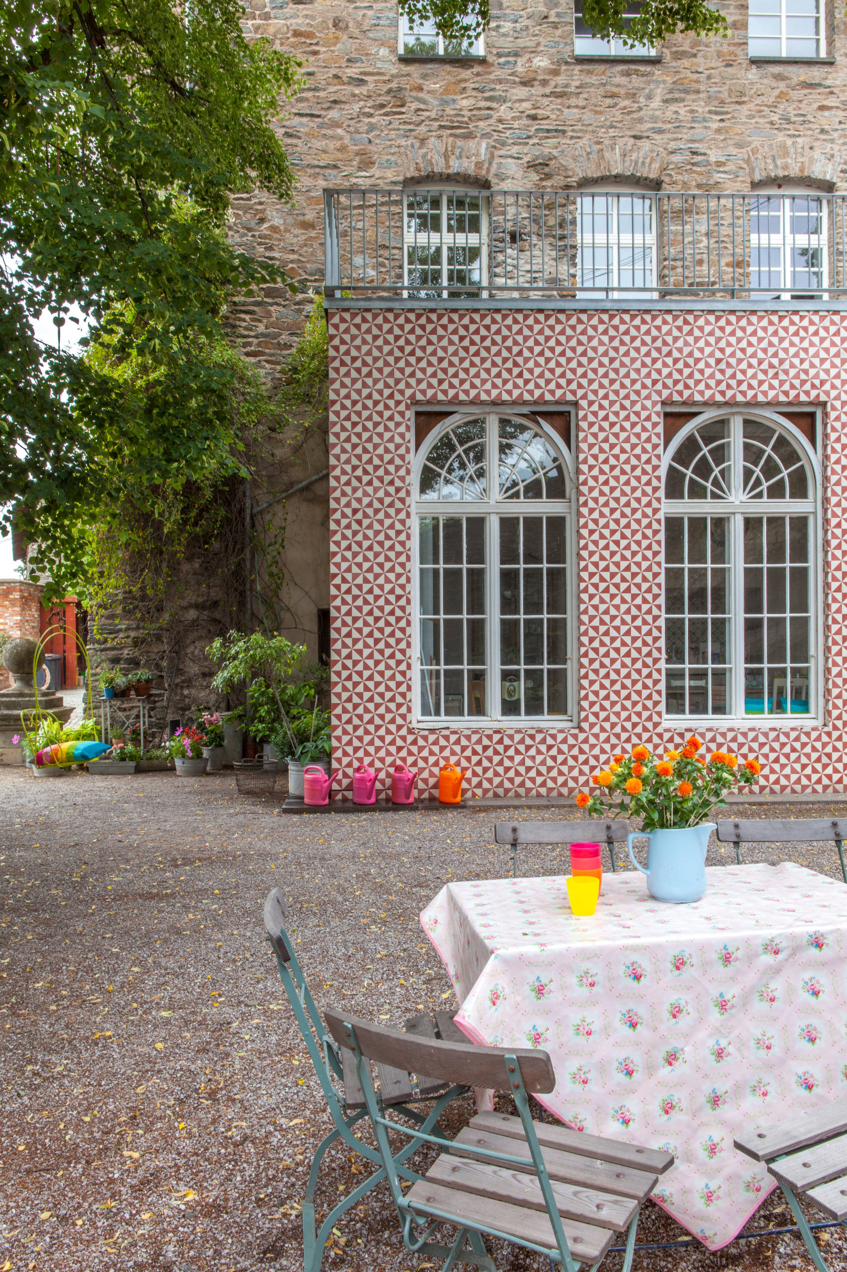 Houzz Германия: Идиллия, выстланная цементной плиткой