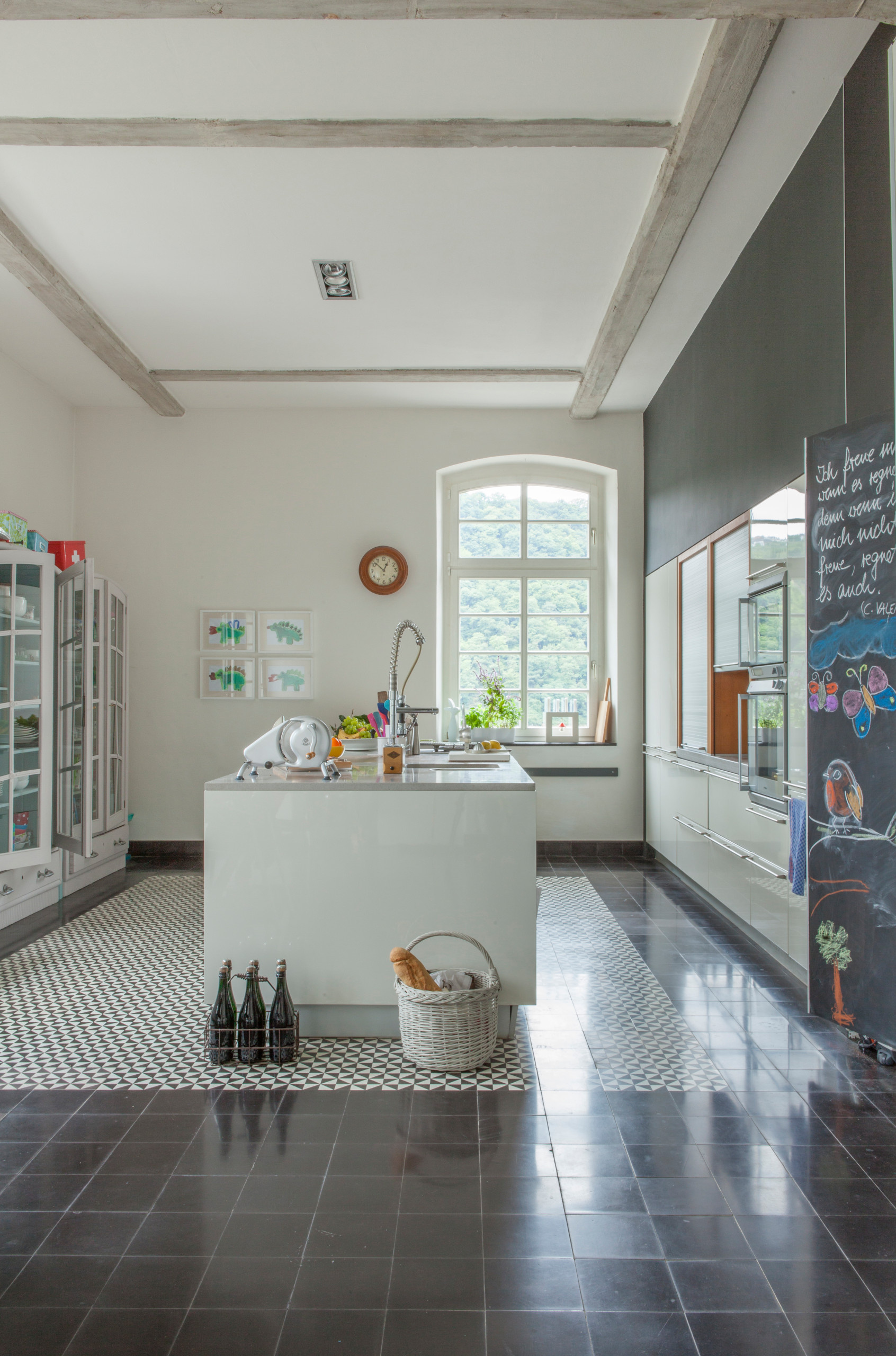 Houzz Германия: Идиллия, выстланная цементной плиткой