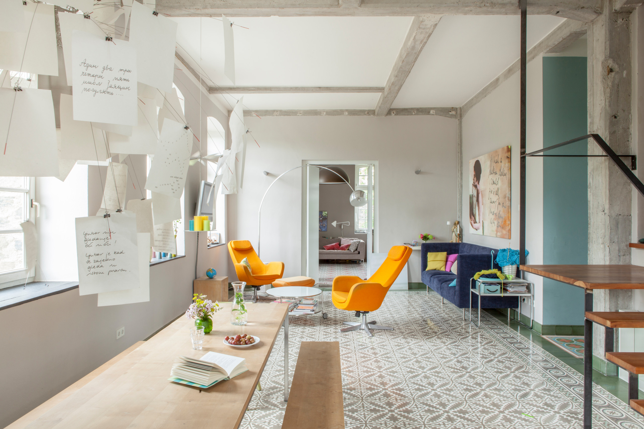 Houzz Германия: Идиллия, выстланная цементной плиткой