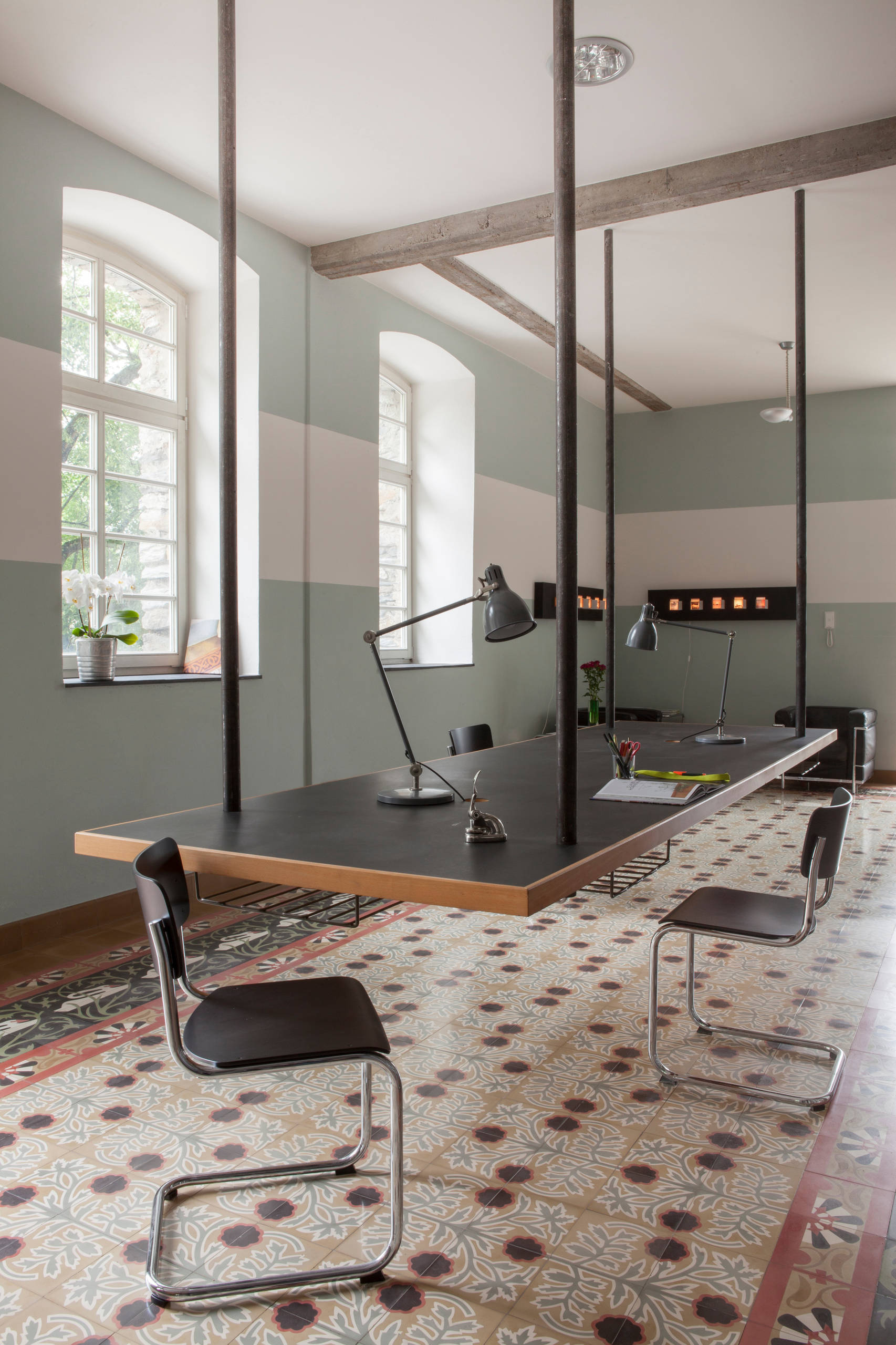 Houzz Германия: Идиллия, выстланная цементной плиткой