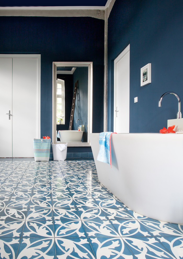 Houzz Германия: Идиллия, выстланная цементной плиткой