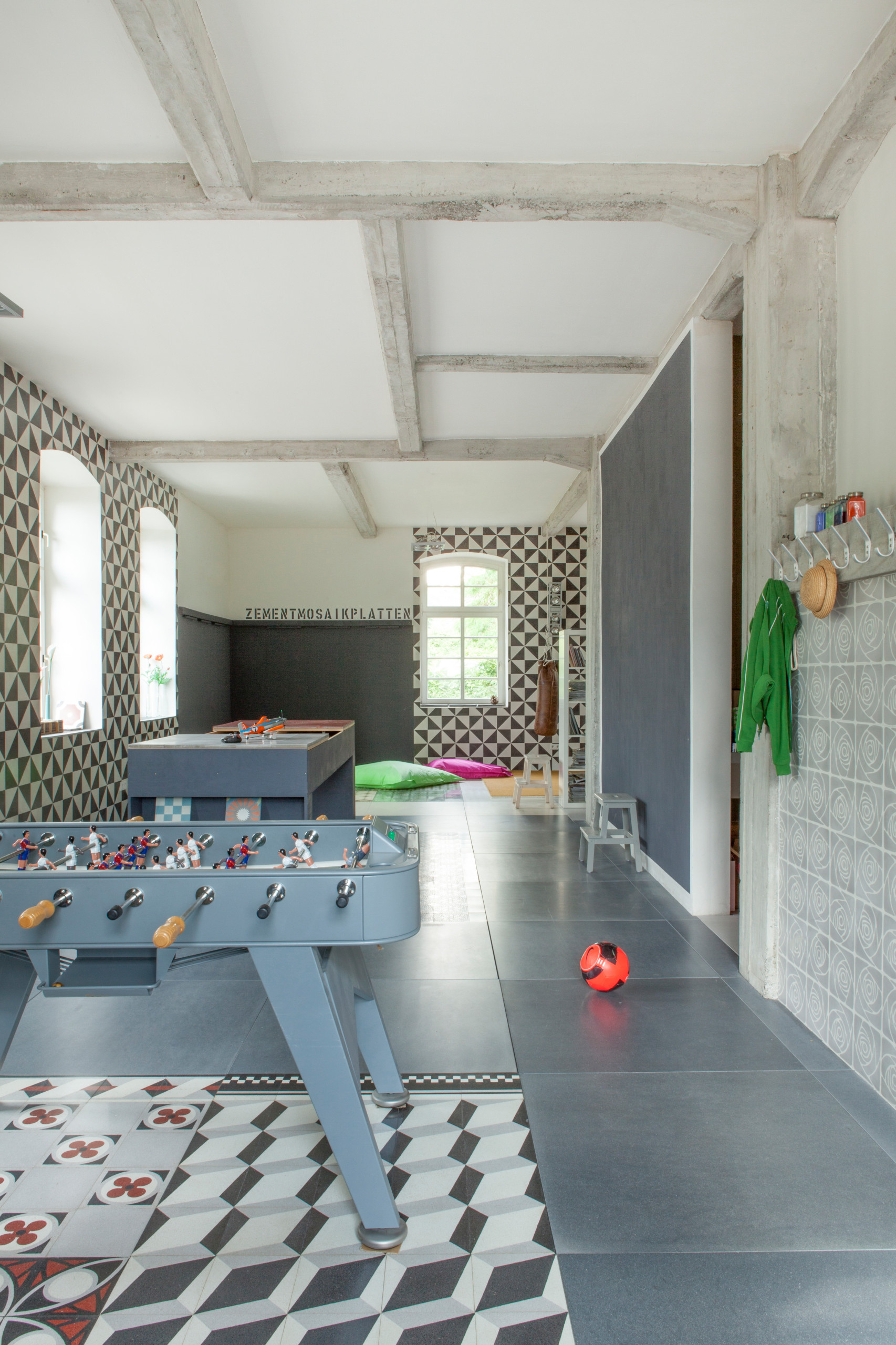 Houzz Германия: Идиллия, выстланная цементной плиткой