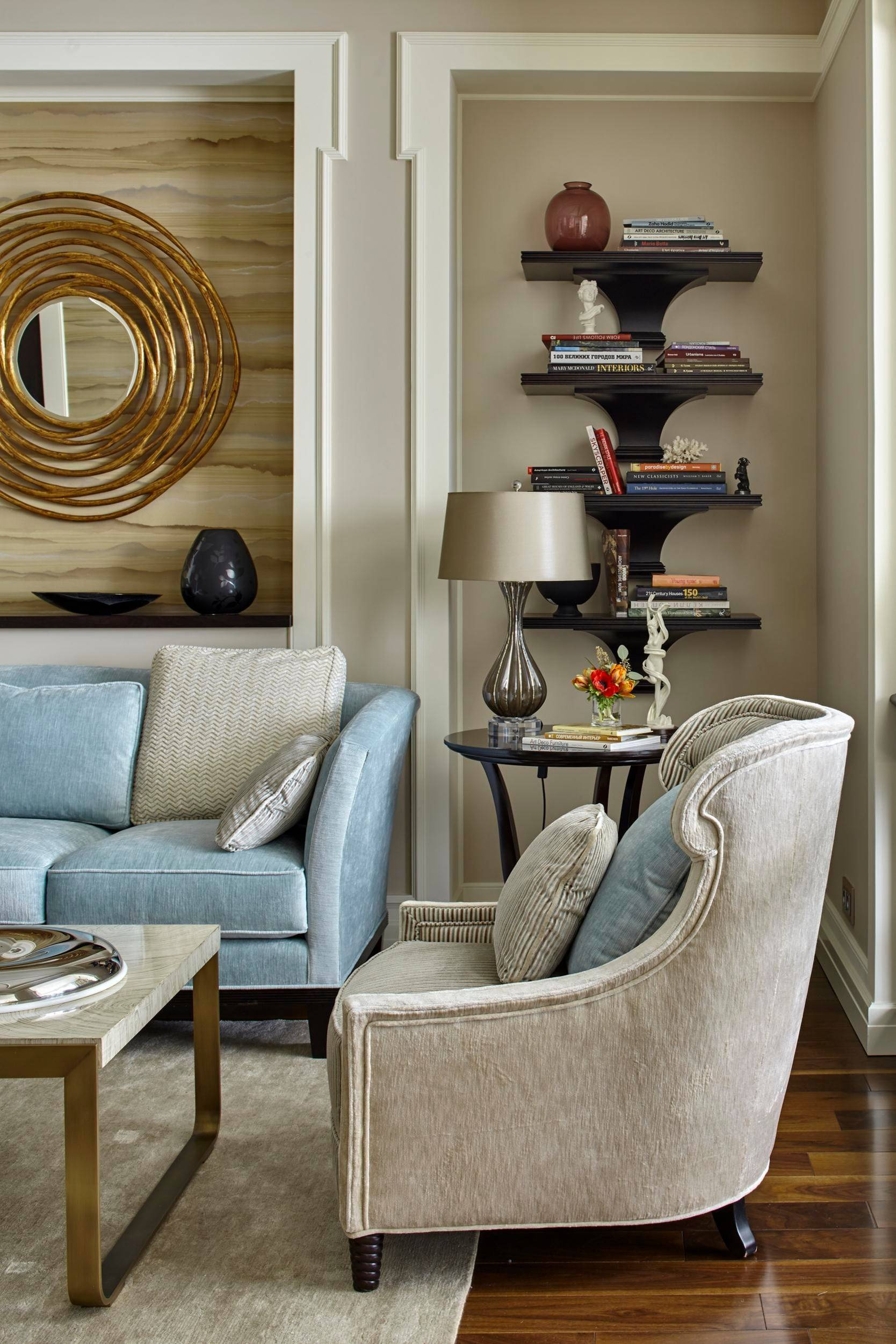 Houzz тур: Американская классика и ар-деко в московской квартире