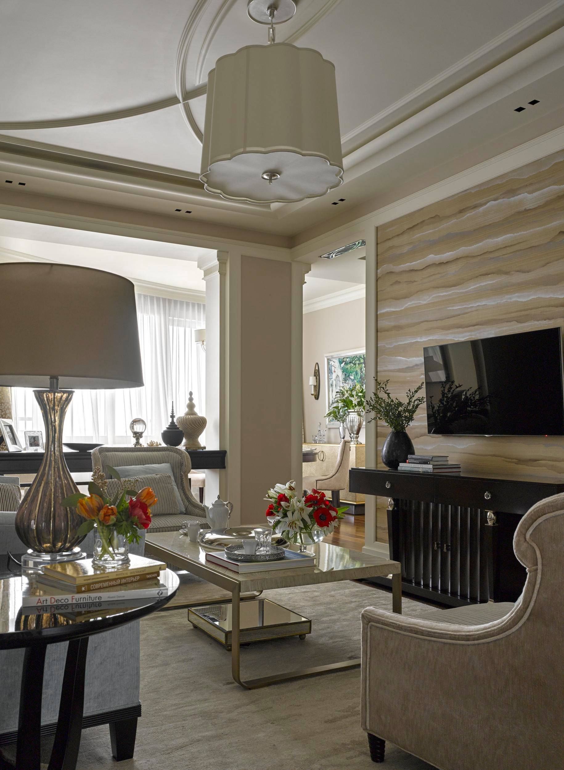 Houzz тур: Американская классика и ар-деко в московской квартире