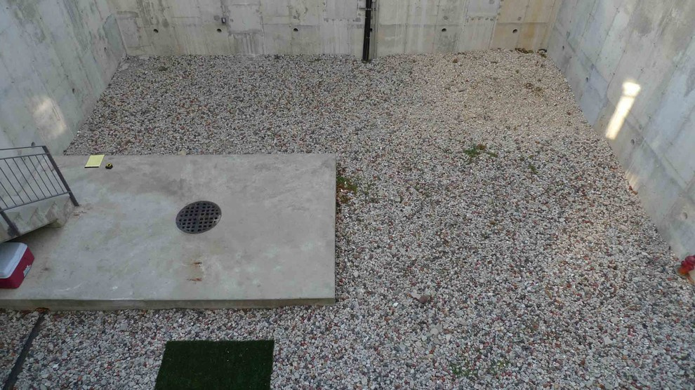 Houzz США: Зеленый дворик у многоэтажки в Бруклине