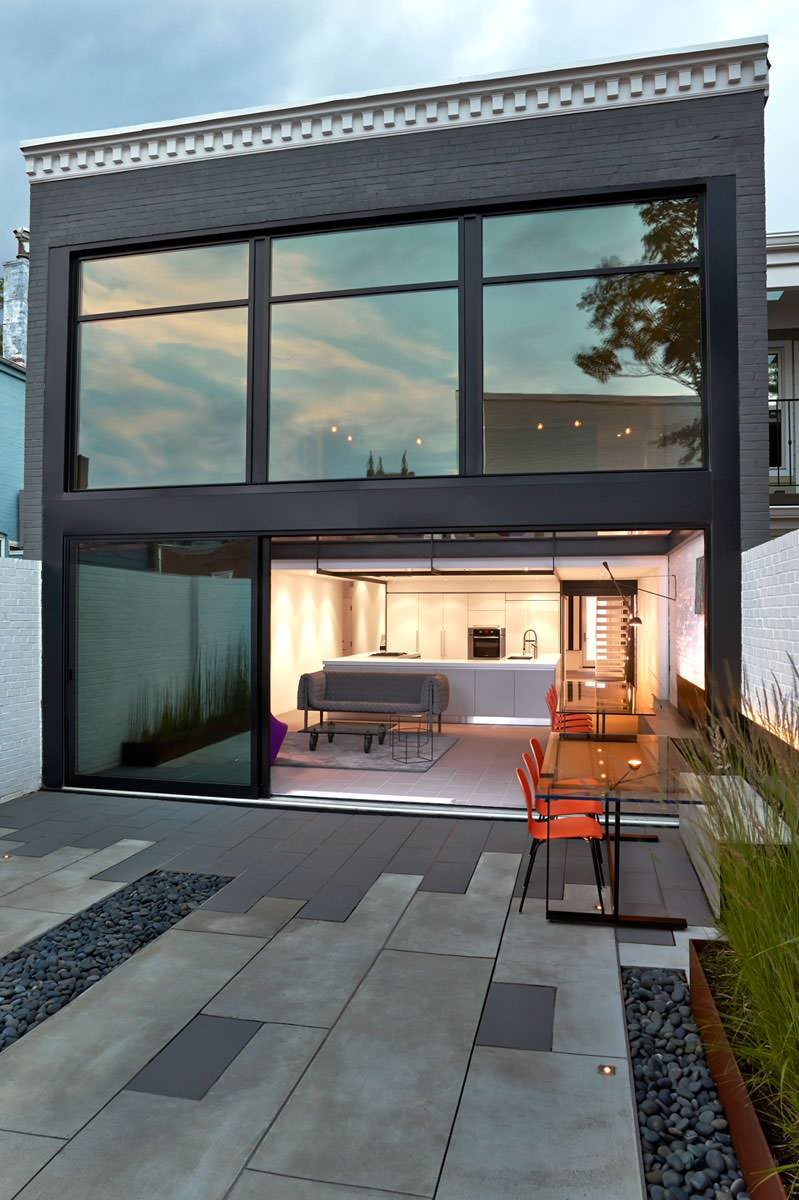 Houzz США: Современный дом в Вашингтоне для пожилой пары