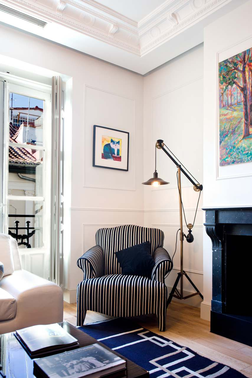 Houzz Испания: Мадридская квартира с Эйфелевой башней