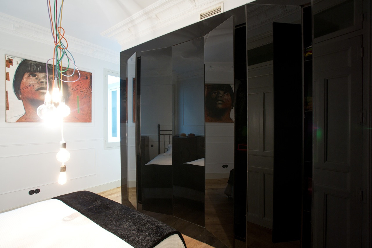 Houzz Испания: Мадридская квартира с Эйфелевой башней