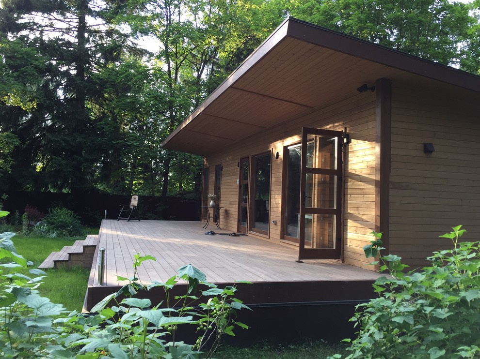 В гостях: Компактный дом на двоих — подарок родителям