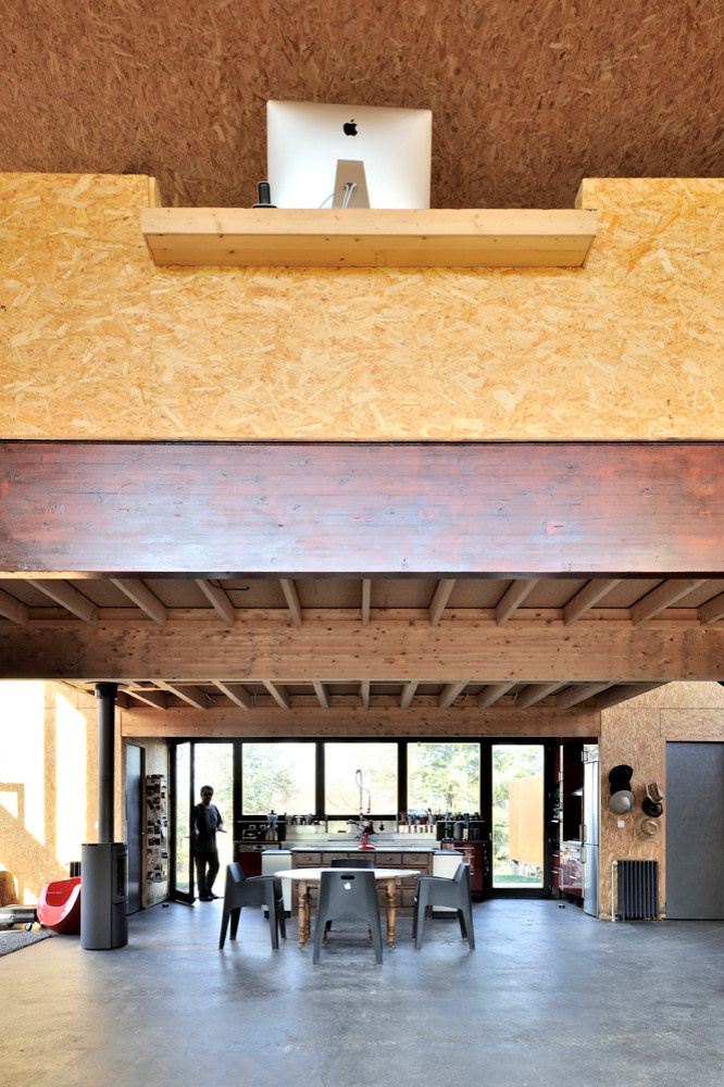 Houzz-Франция: Большой эко-дом за небольшие деньги