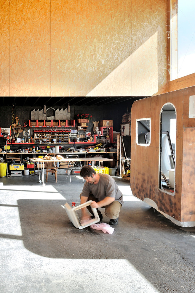 Houzz-Франция: Большой эко-дом за небольшие деньги