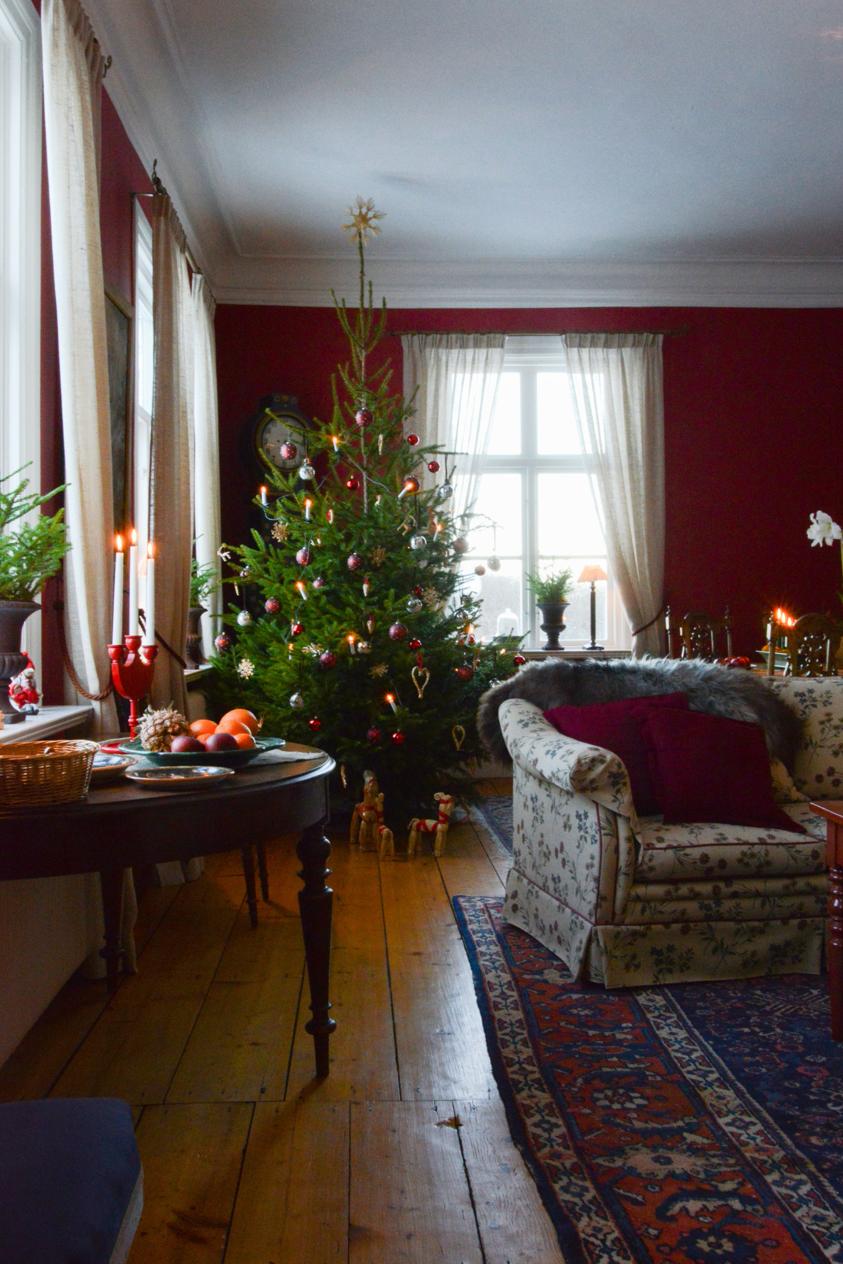 Houzz Швеция: Новогодний уют на ферме XIX века