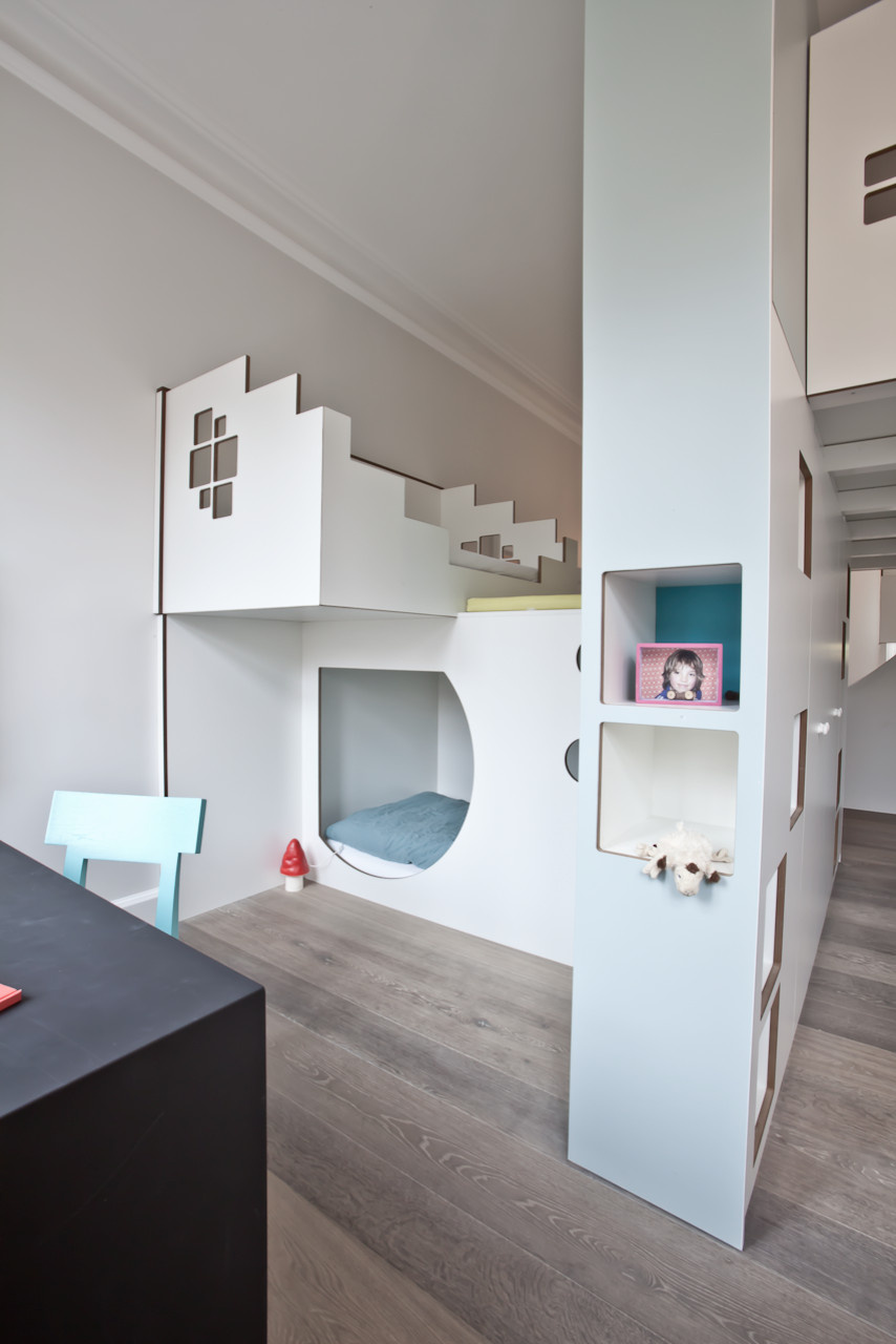 Проект недели: Детская для трех мальчишек с мини-крепостью