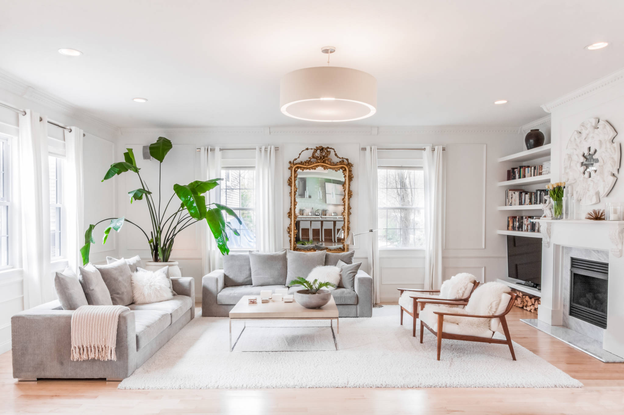 Houzz США: Зимний сад в доме из бывшей конюшни