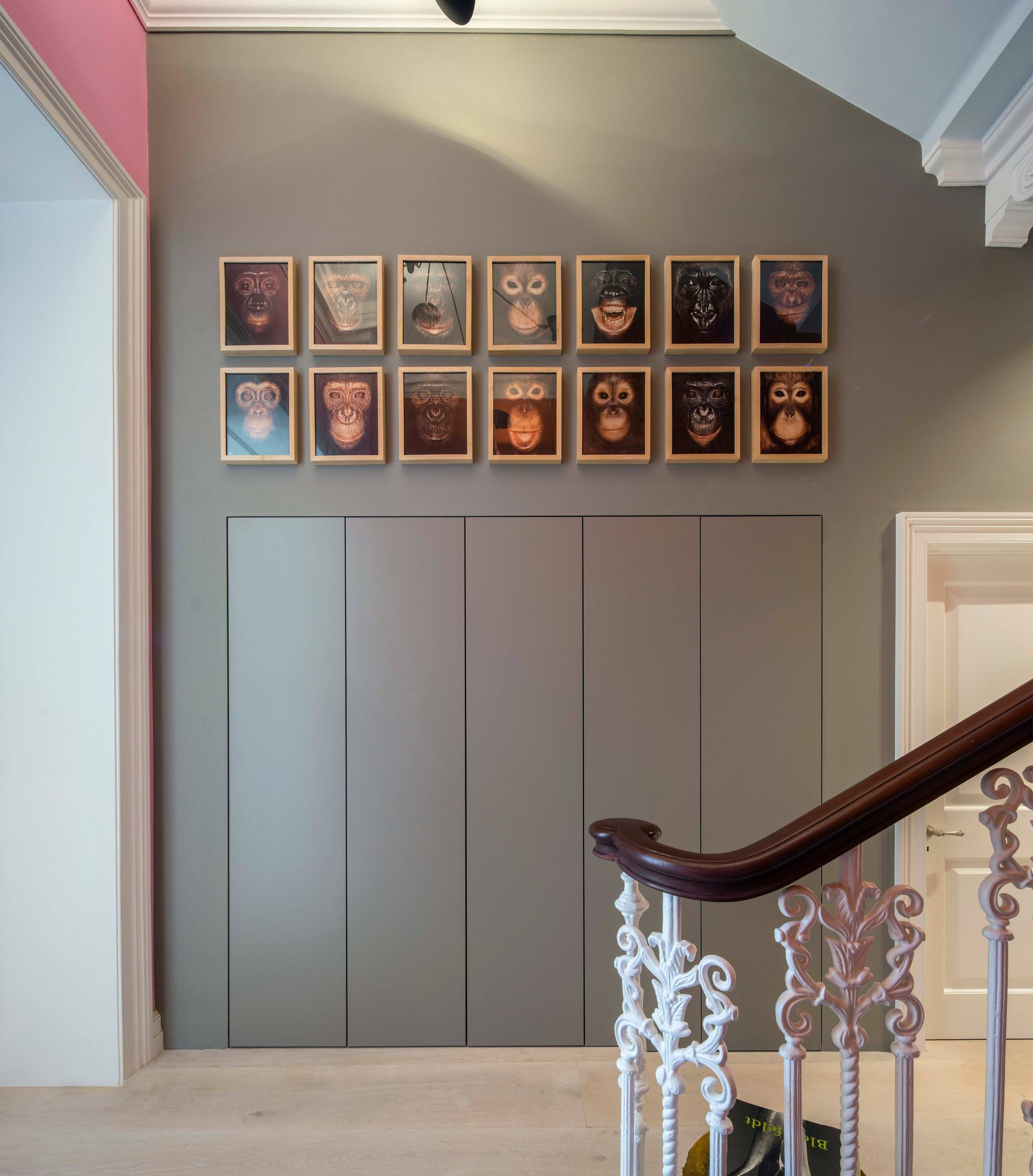 Houzz Британия: Лондонская квартира с жирафом и современным искусством