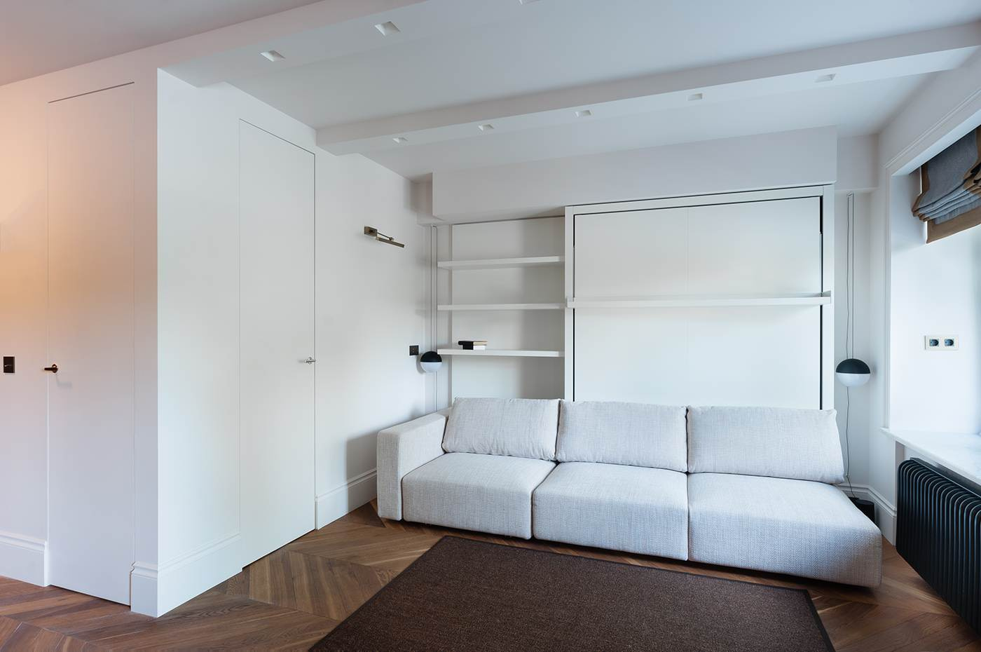 Houzz тур: Строгий минимализм квартиры-студии в центре Москвы