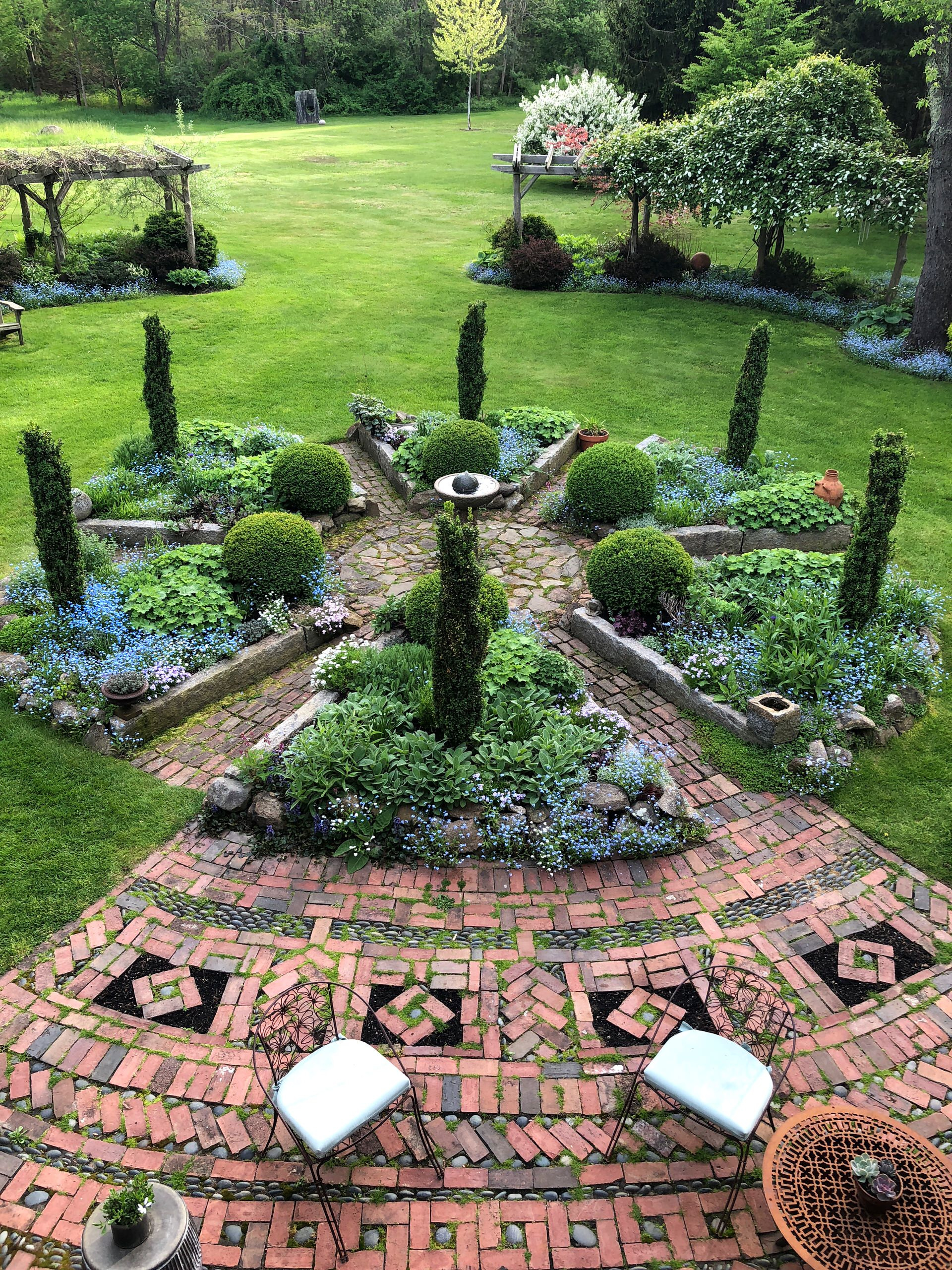 Houzz США: Сад, который который создавали 20 лет