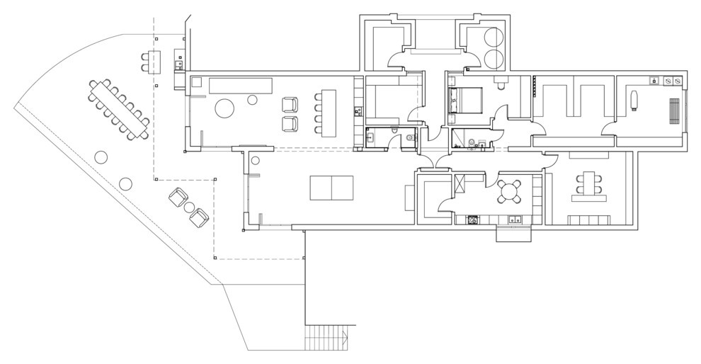 Houzz тур: Дом в Греции с видом на самое синее море и сосновый лес