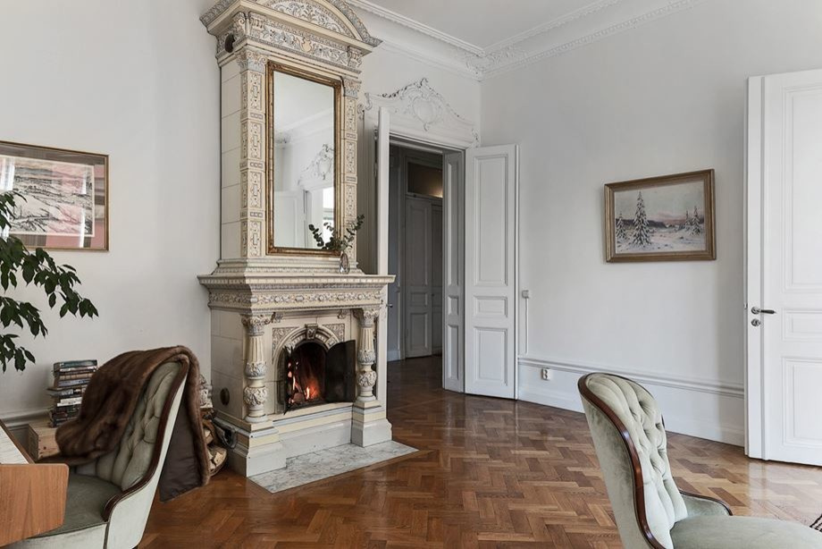 Фотоохота: 42 шведские изразцовые печи — старинные и современные