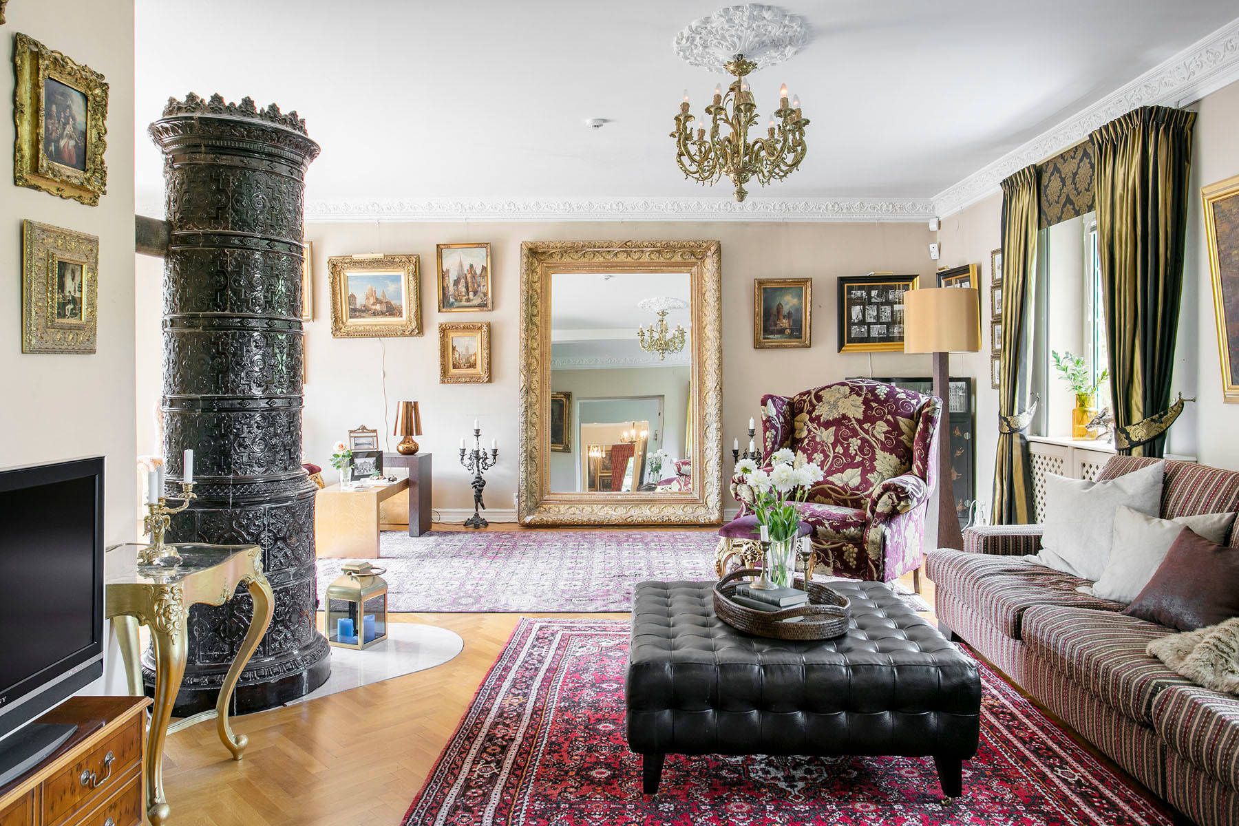 Фотоохота: 42 шведские изразцовые печи — старинные и современные