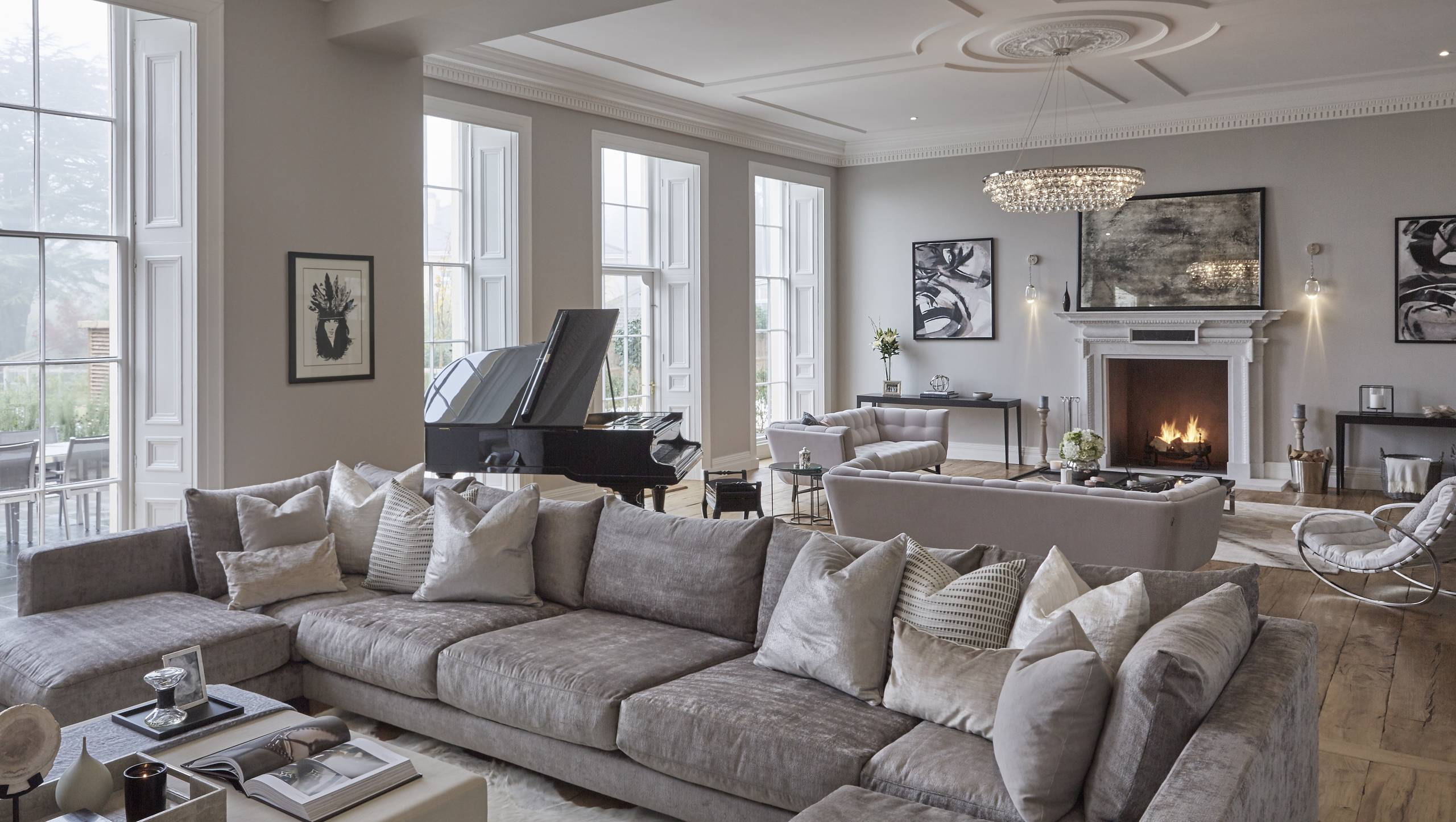 Houzz Британия: Классический и одновременно современный дом