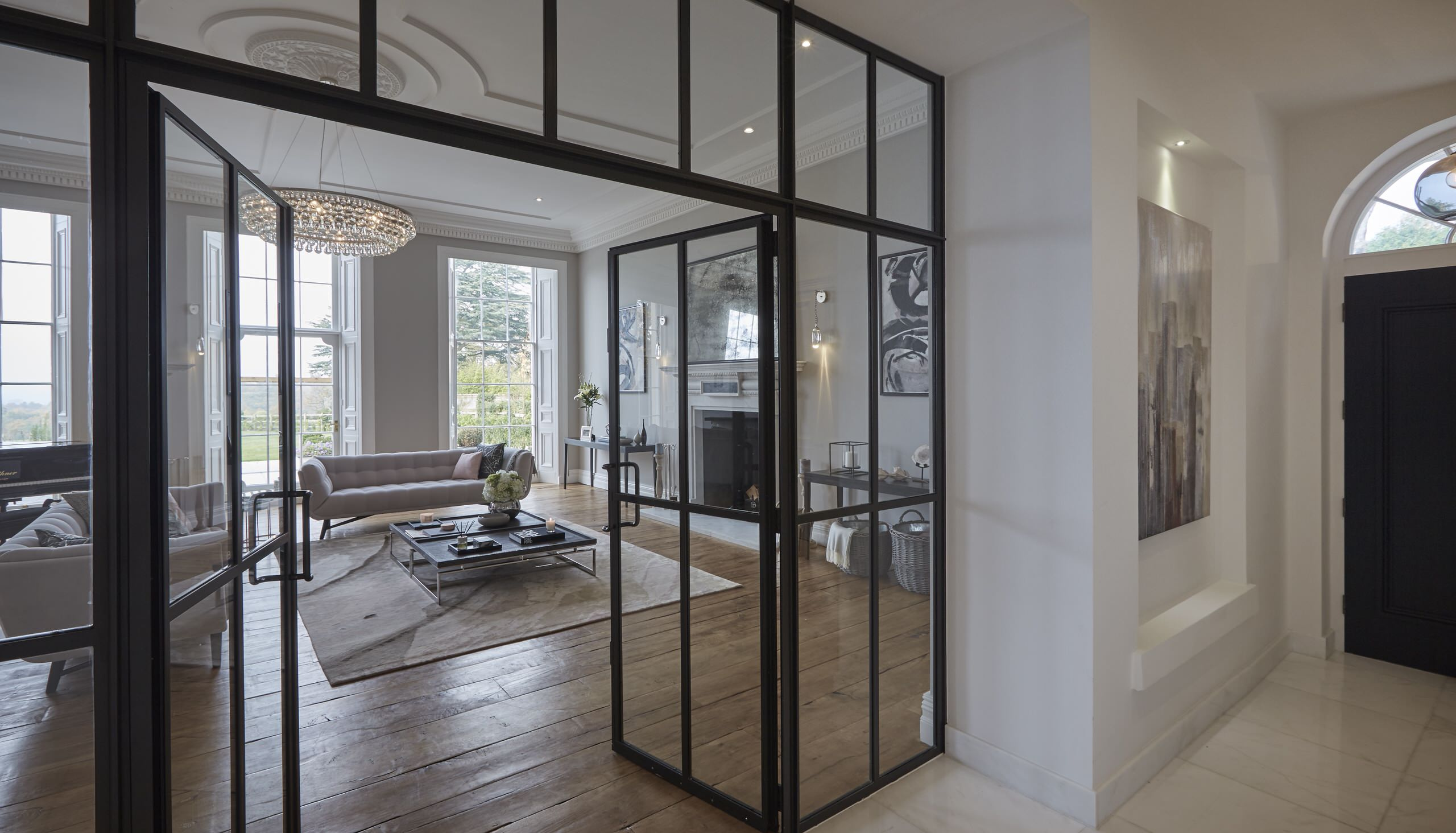 Houzz Британия: Классический и одновременно современный дом