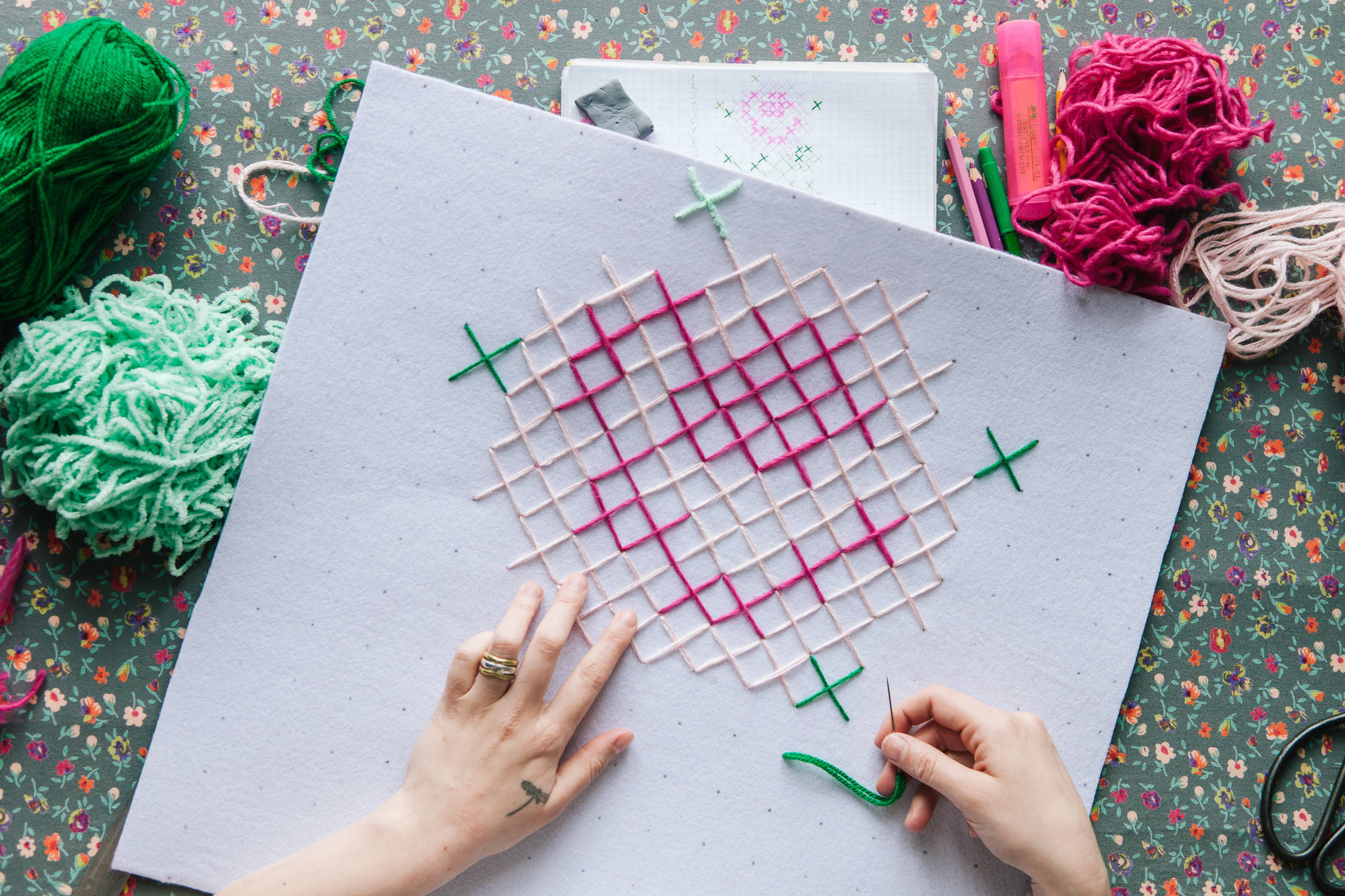 Своими руками: Войлочный коврик для бани и сауны