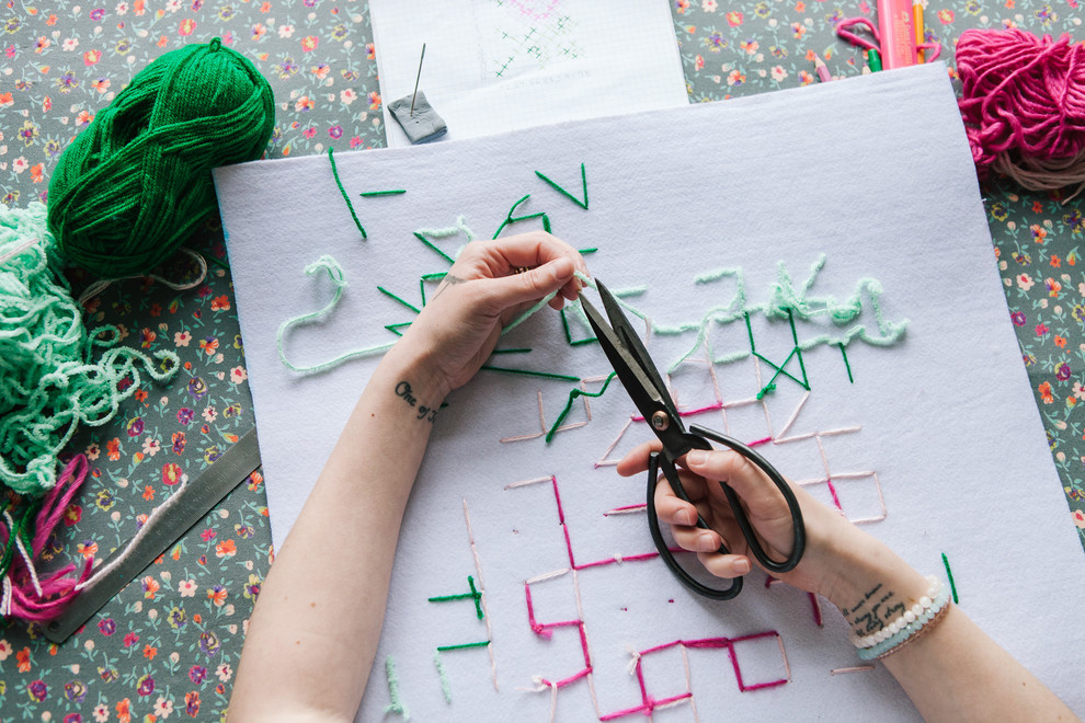 Своими руками: Войлочный коврик для бани и сауны