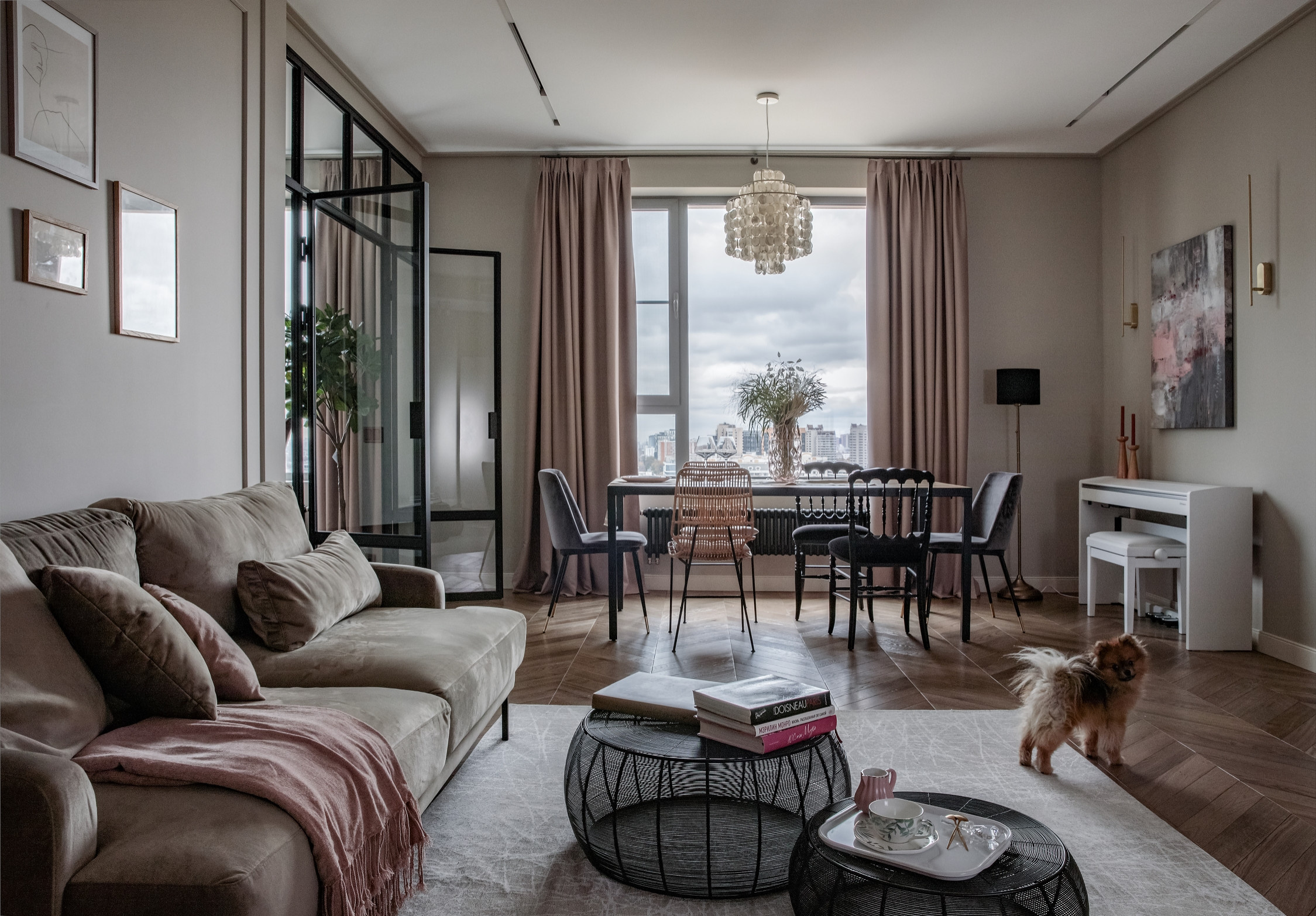 Проект недели: Кухня-гостиная с окнами на восток