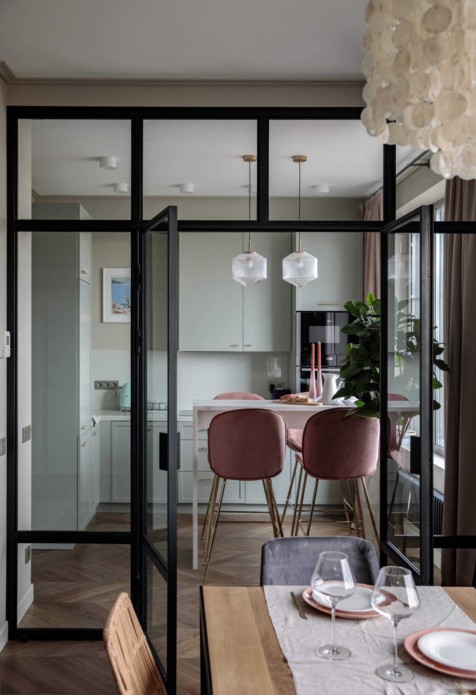 Проект недели: Кухня-гостиная с окнами на восток