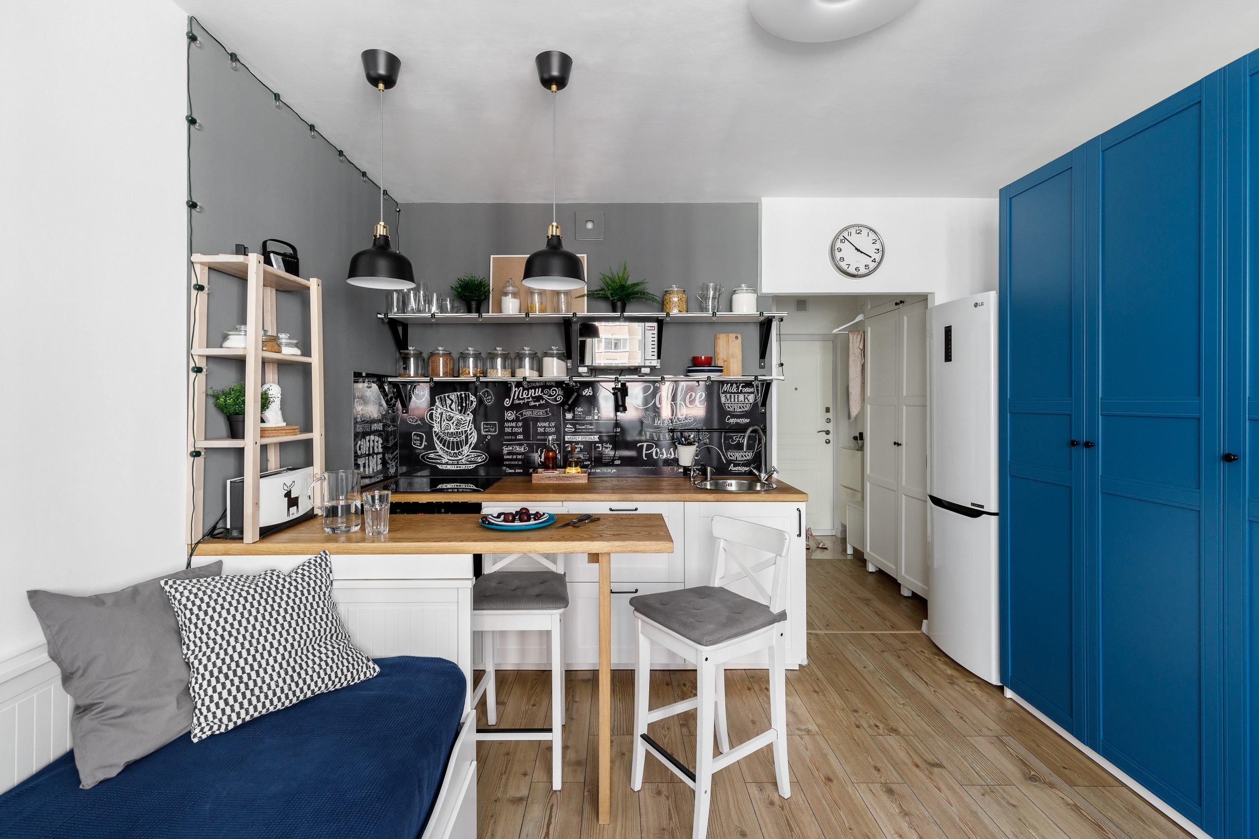 До и после: Студия 20 кв.м — для семьи с малышом