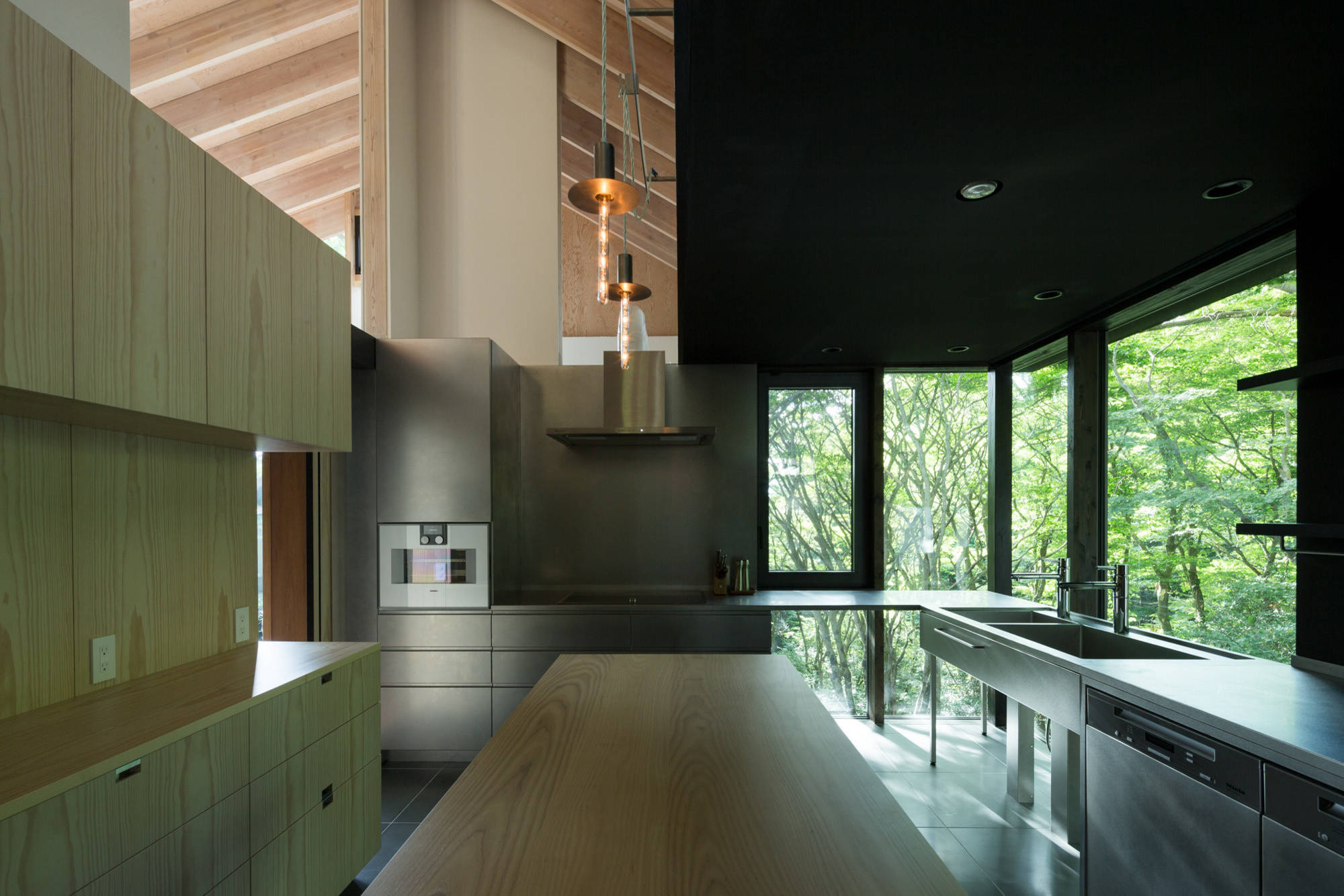 Houzz Япония: Вилла в национальном парке