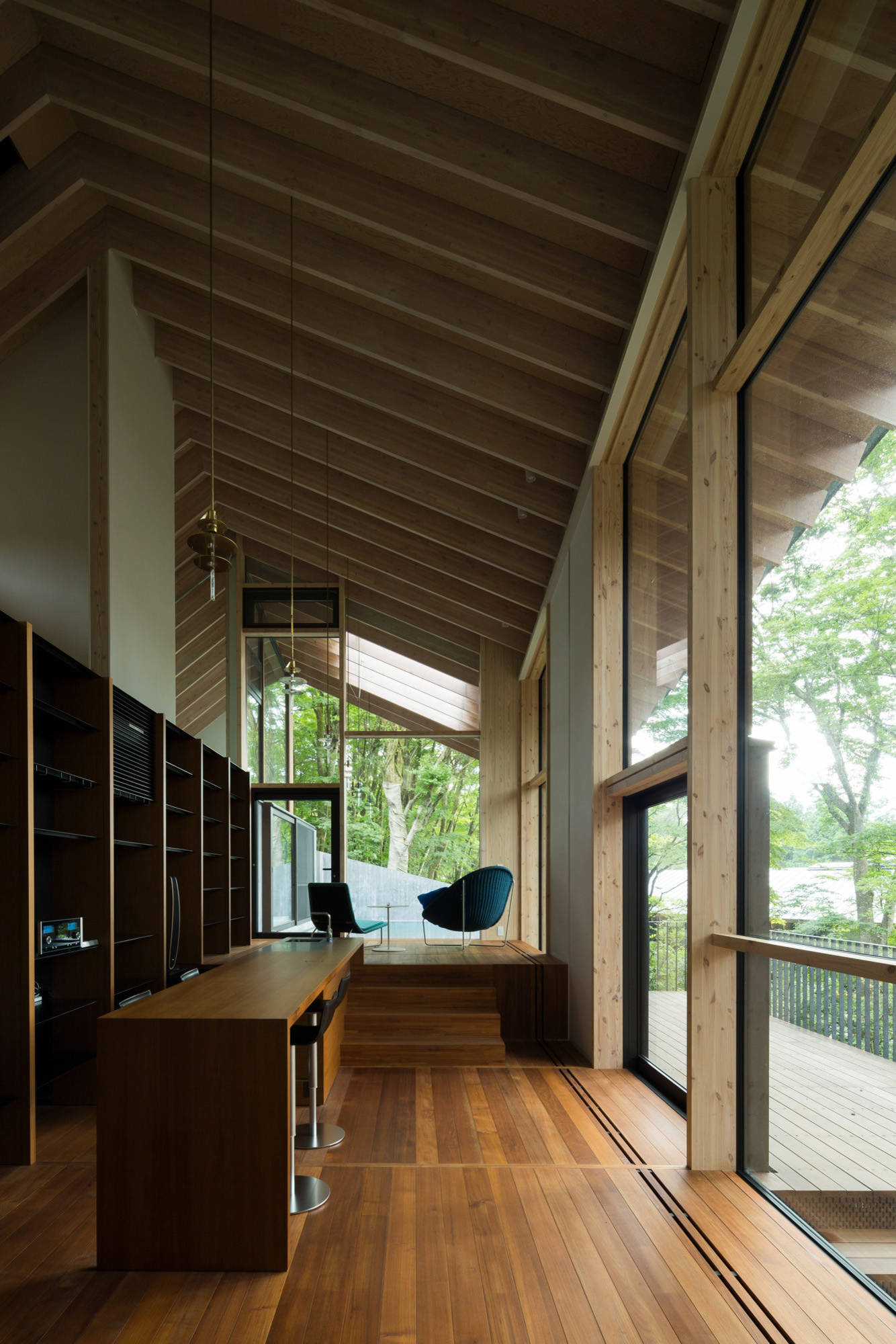 Houzz Япония: Вилла в национальном парке