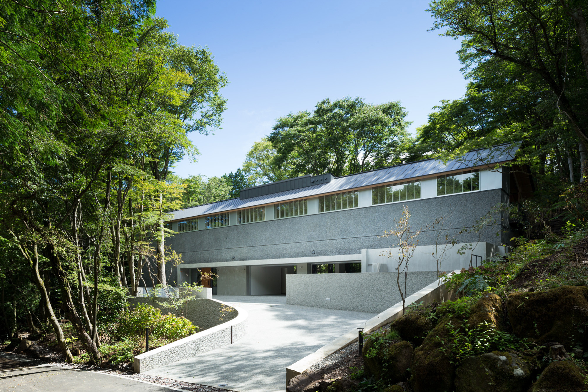 Houzz Япония: Вилла в национальном парке