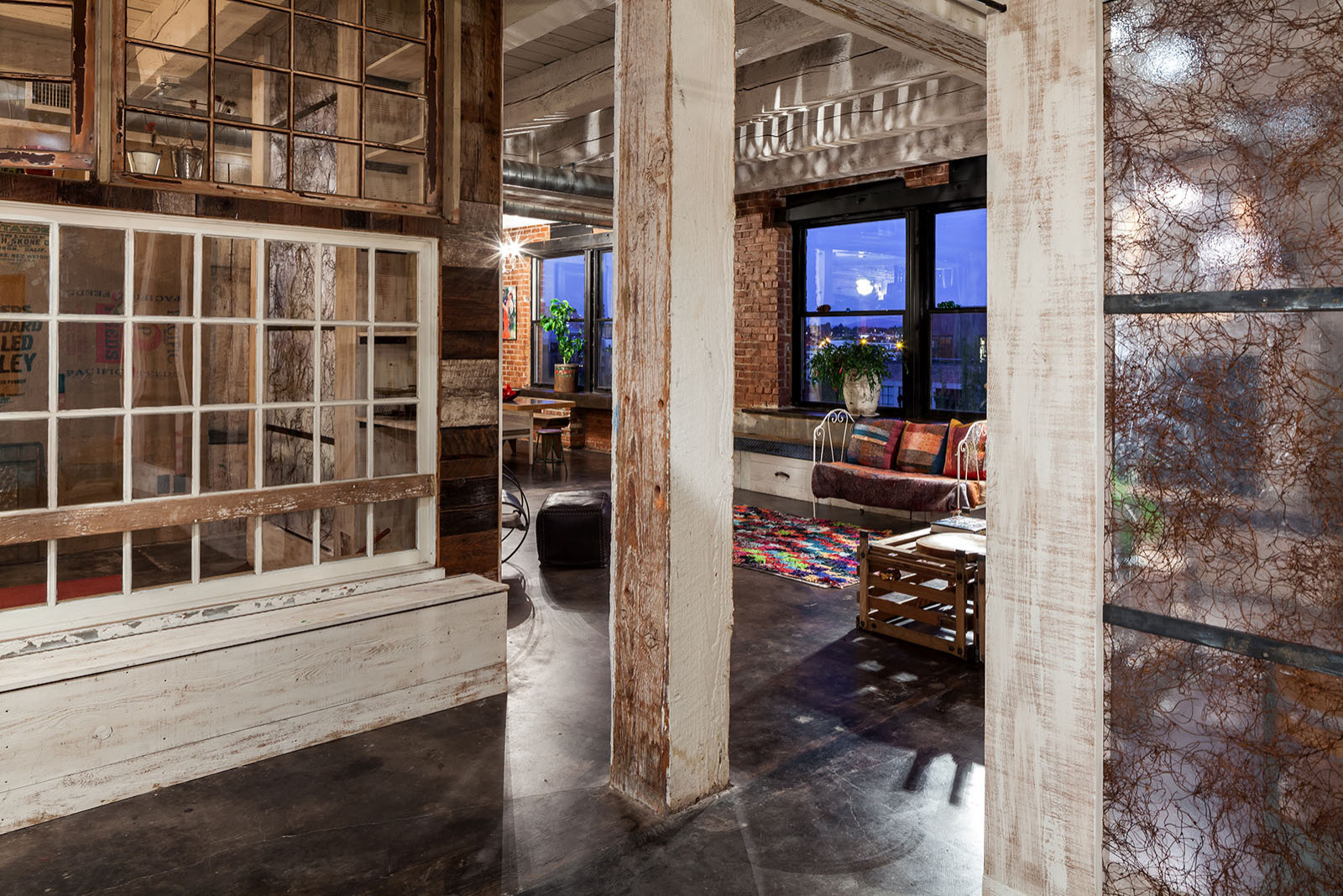 Houzz США: Лофт с винтажными деталями в Портленде