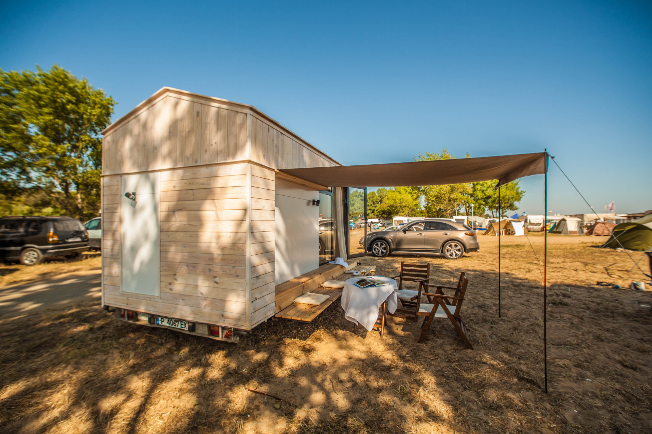 Houzz Болгария: Летний домик на четырех колесах