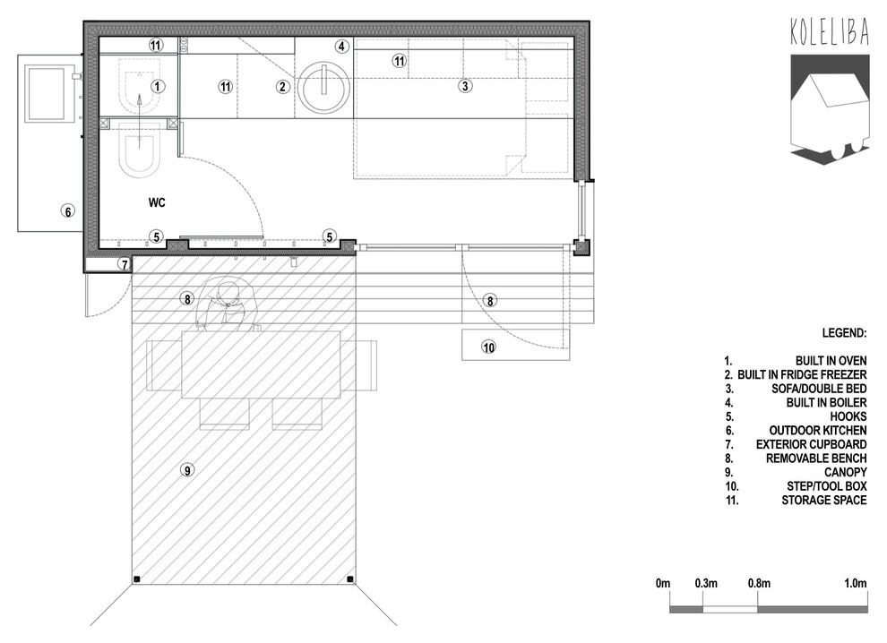 Houzz Болгария: Летний домик на четырех колесах