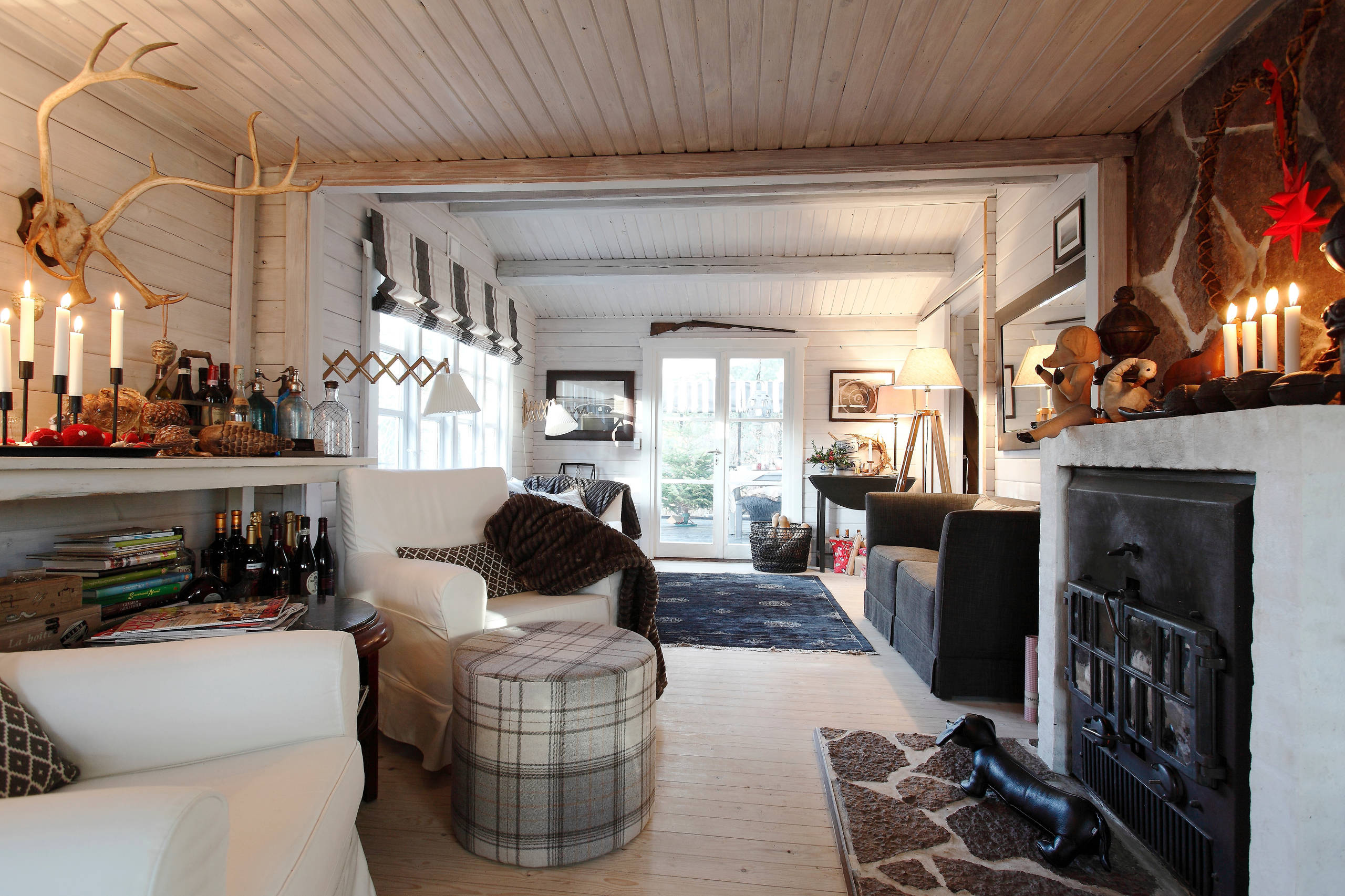 Houzz Дания: Рождественский декор в домике у залива