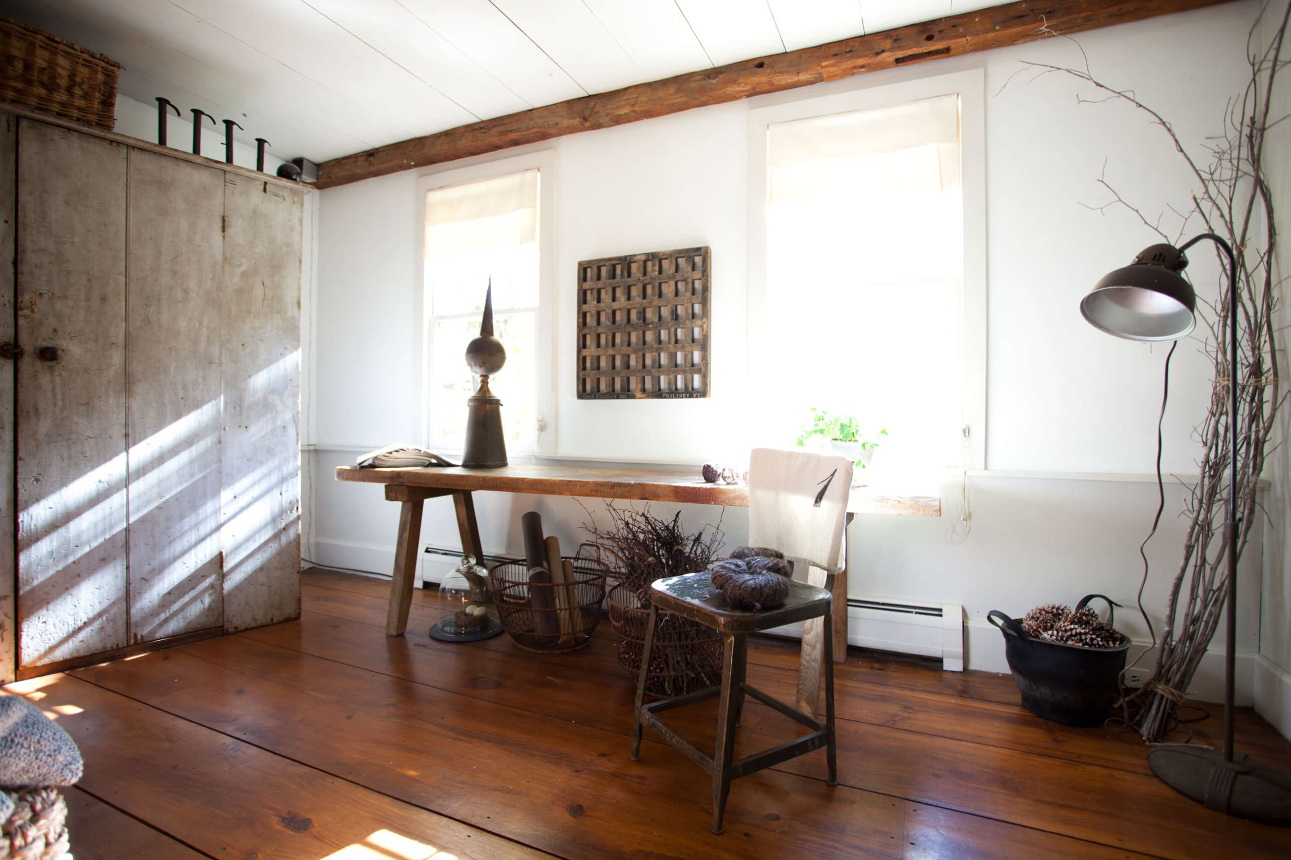 Houzz США: Уютный дом с антикварной мебелью в Нью-Гемпшире