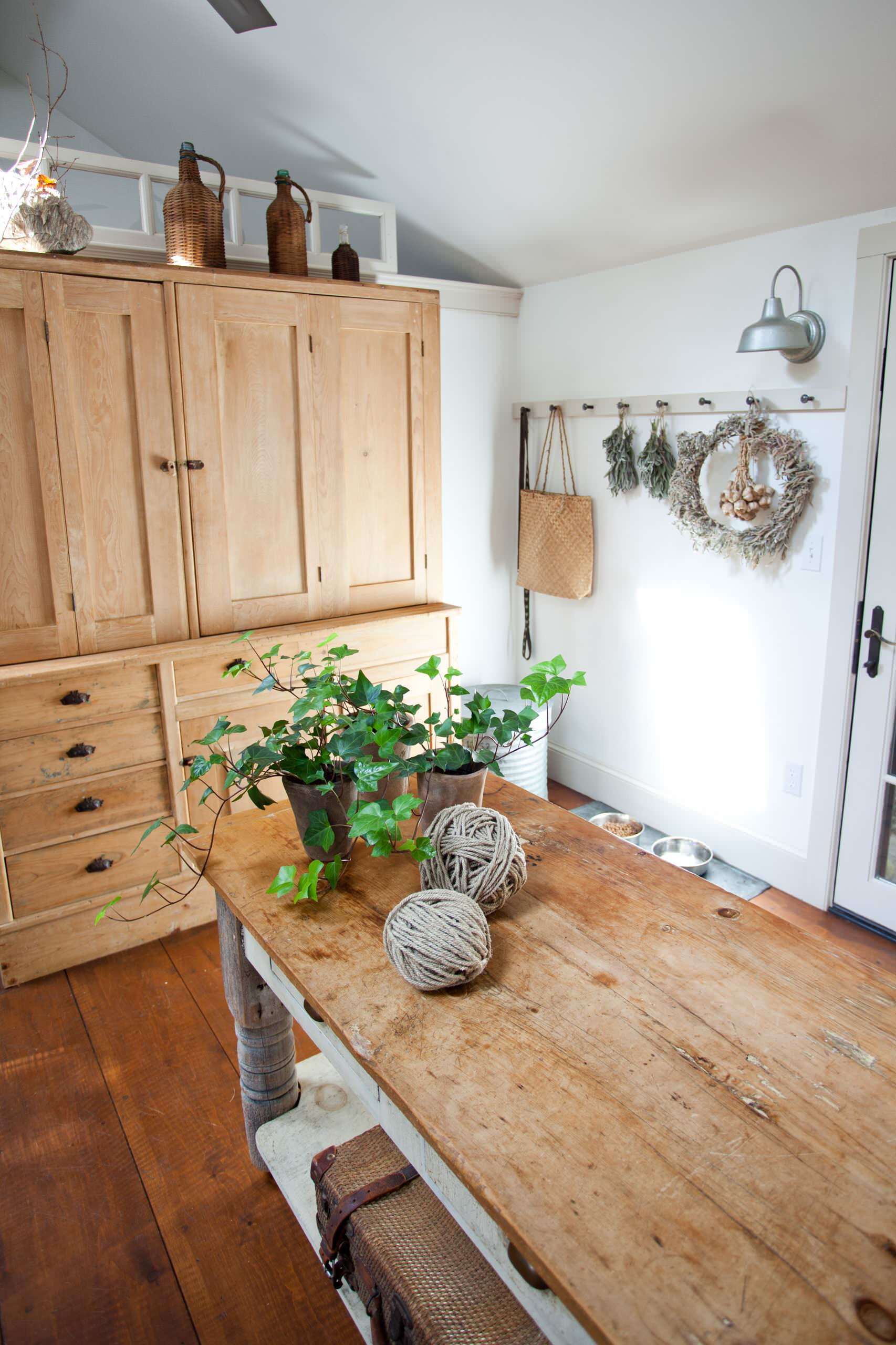 Houzz США: Уютный дом с антикварной мебелью в Нью-Гемпшире