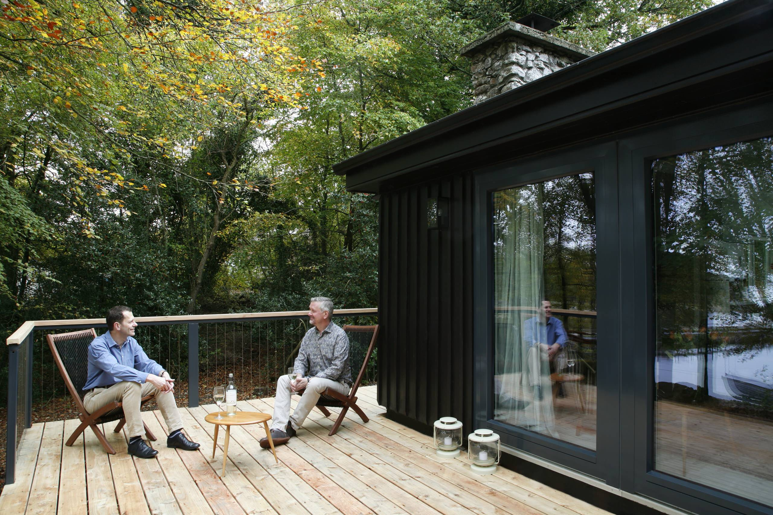 Houzz Ирландия: Просторный дом у озера